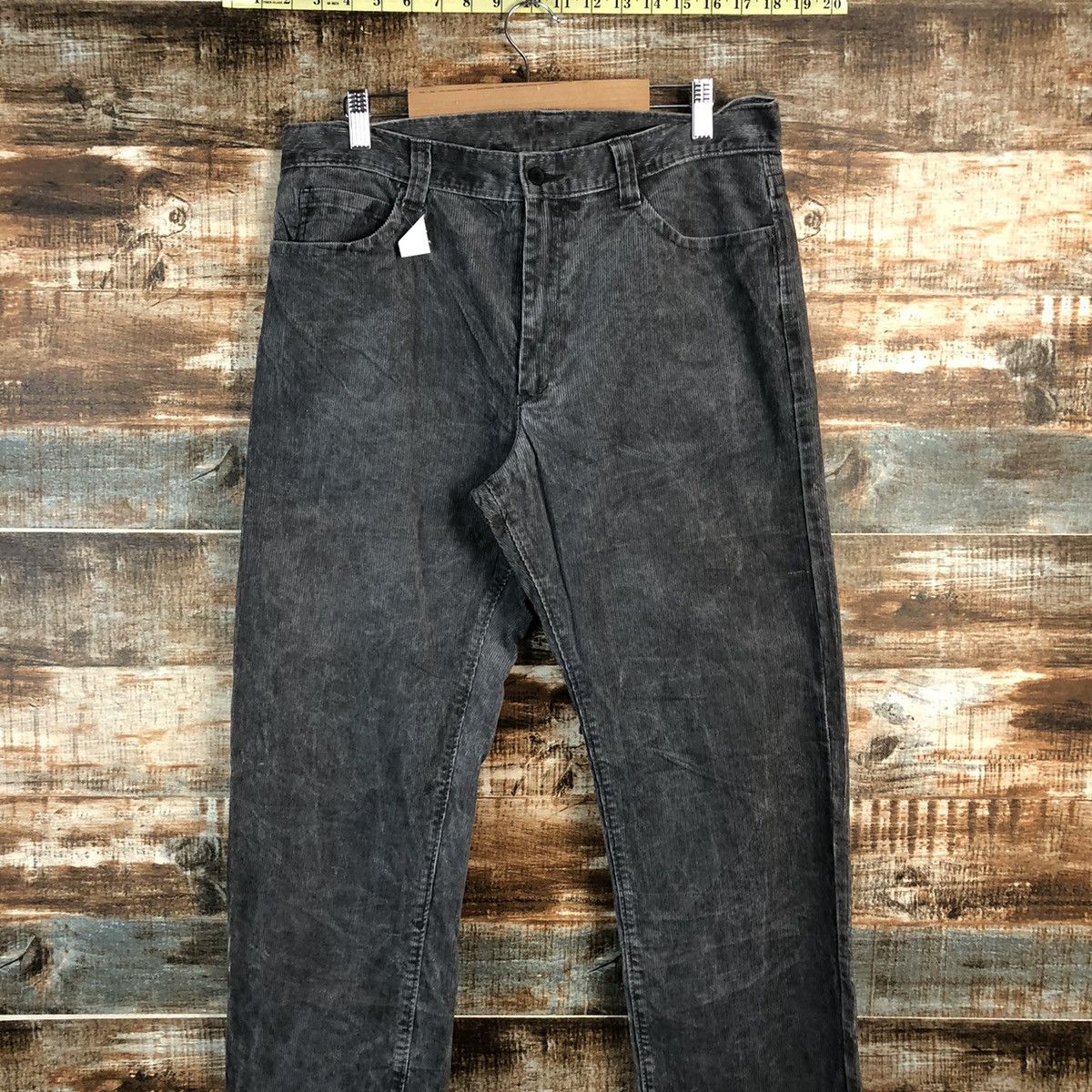Japanese Brand DL Japan vintage Brown Conduroy Pants #C118 Size US 33 - 2 Thumbnail