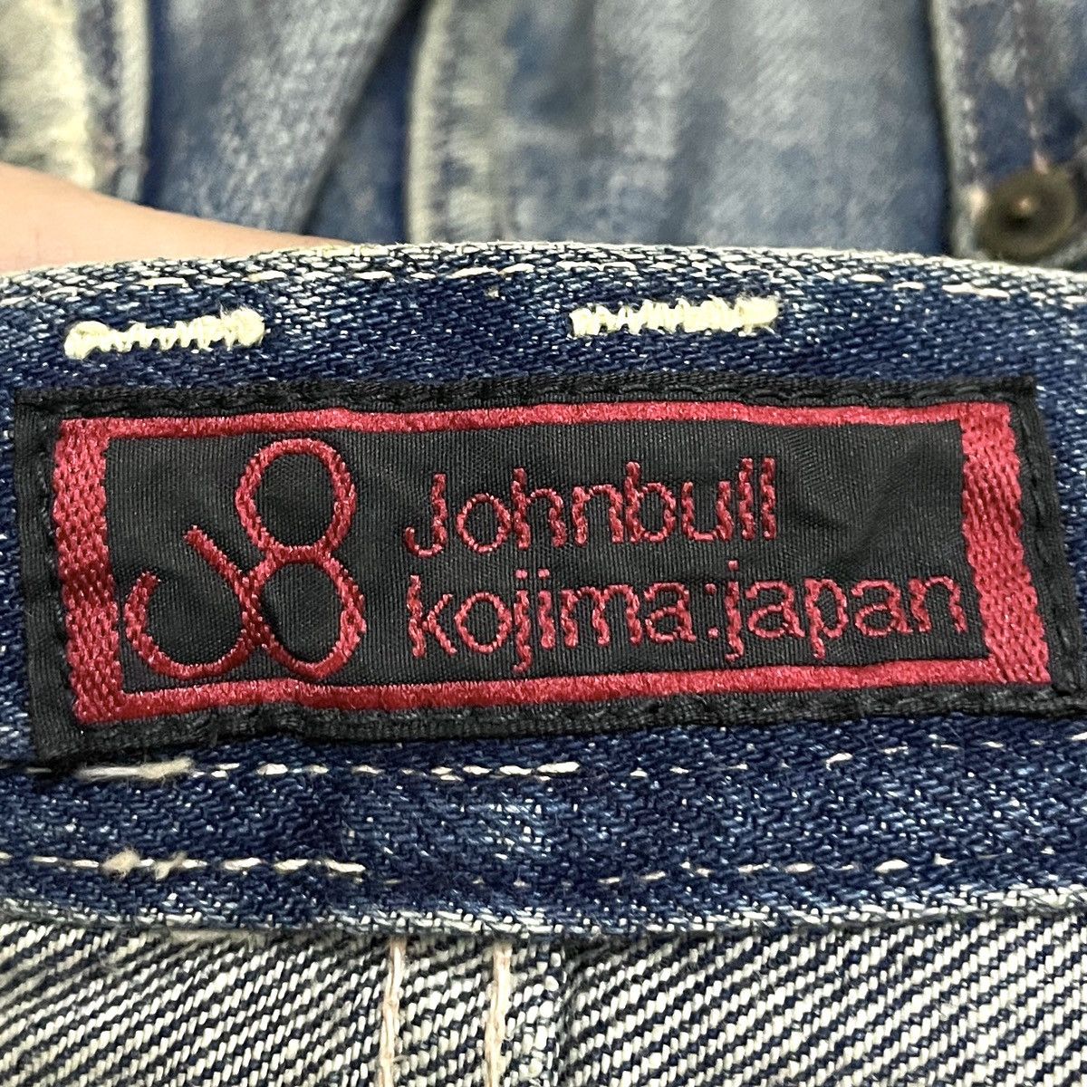 Japanese Brand Very Rare Design Vintage Brand Johnbull X Kojima Jeans 1990s Size US 29 - 9 Thumbnail