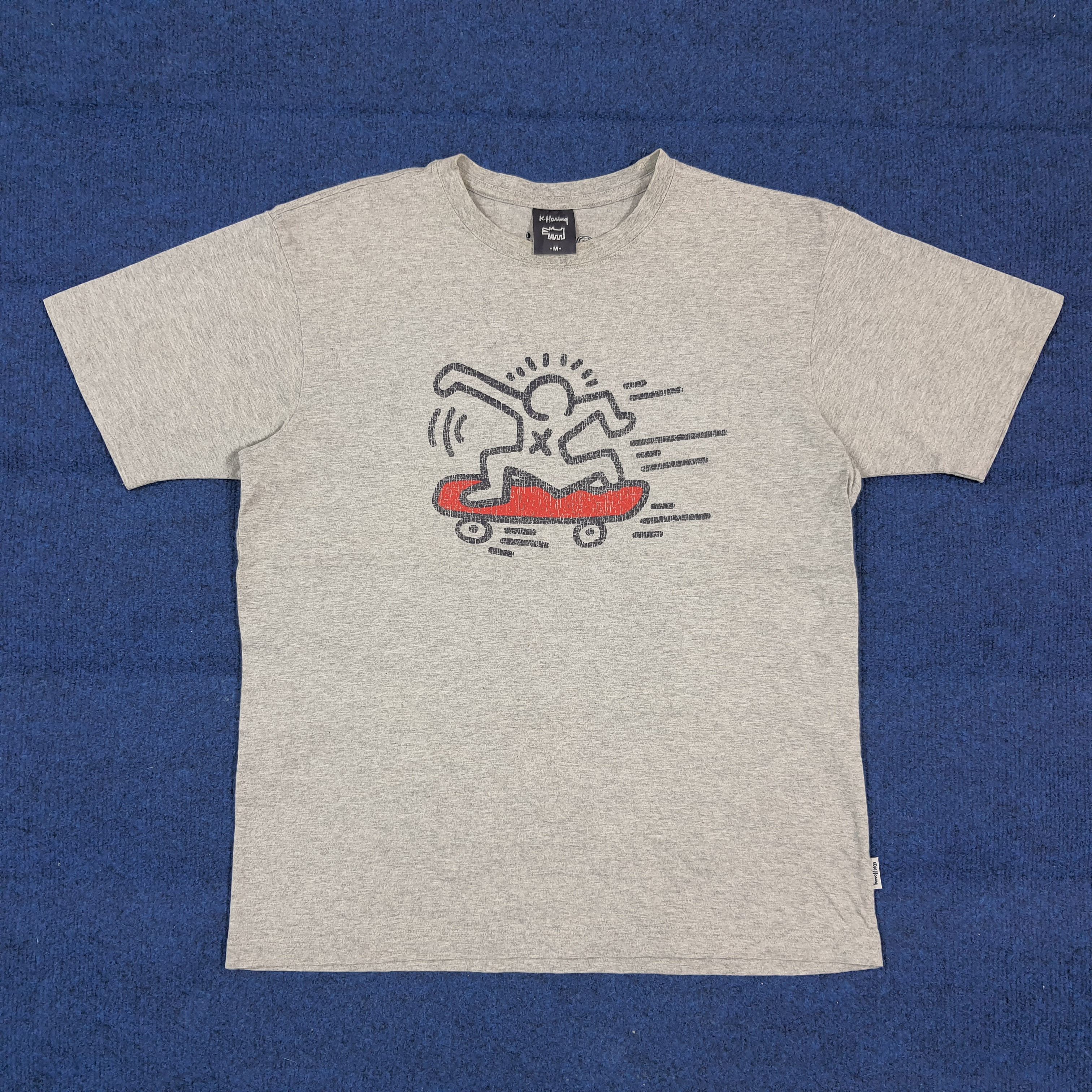 Keith Haring Vintage Keith Haring Doodle Art Streetwear Tshirt C299N69 Size US M / EU 48-50 / 2 - 1 Thumbnail