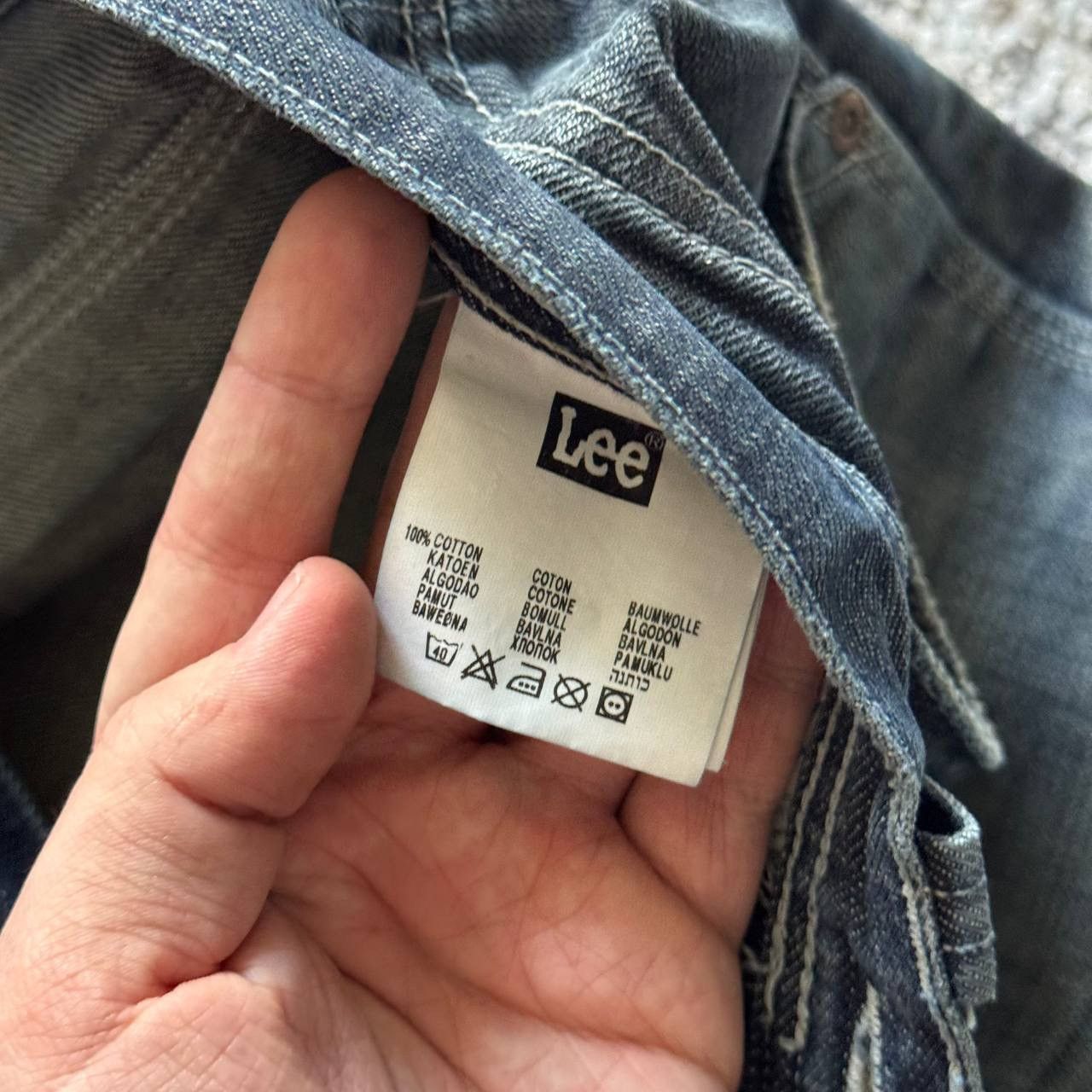 Lee Vintage Dirty Lee Carpenter Jeans Lee Worker Japan Denim Size US 32 / EU 48 - 11 Thumbnail