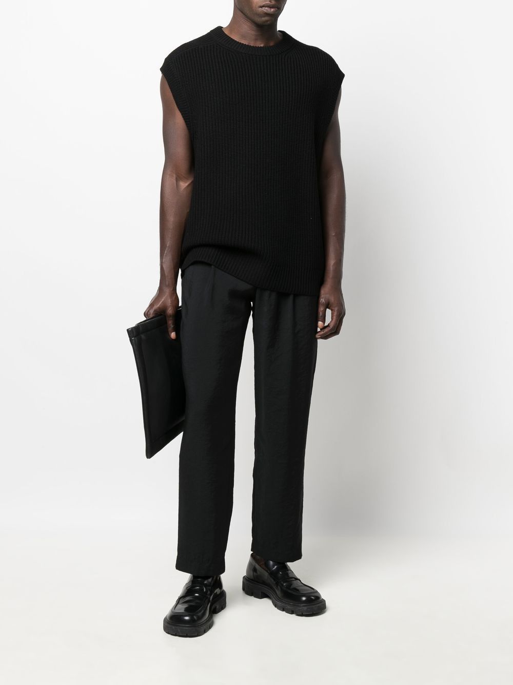 Nanushka o1mle1124 Mats Trousers in Black Size US 34 / EU 50 - 2 Thumbnail