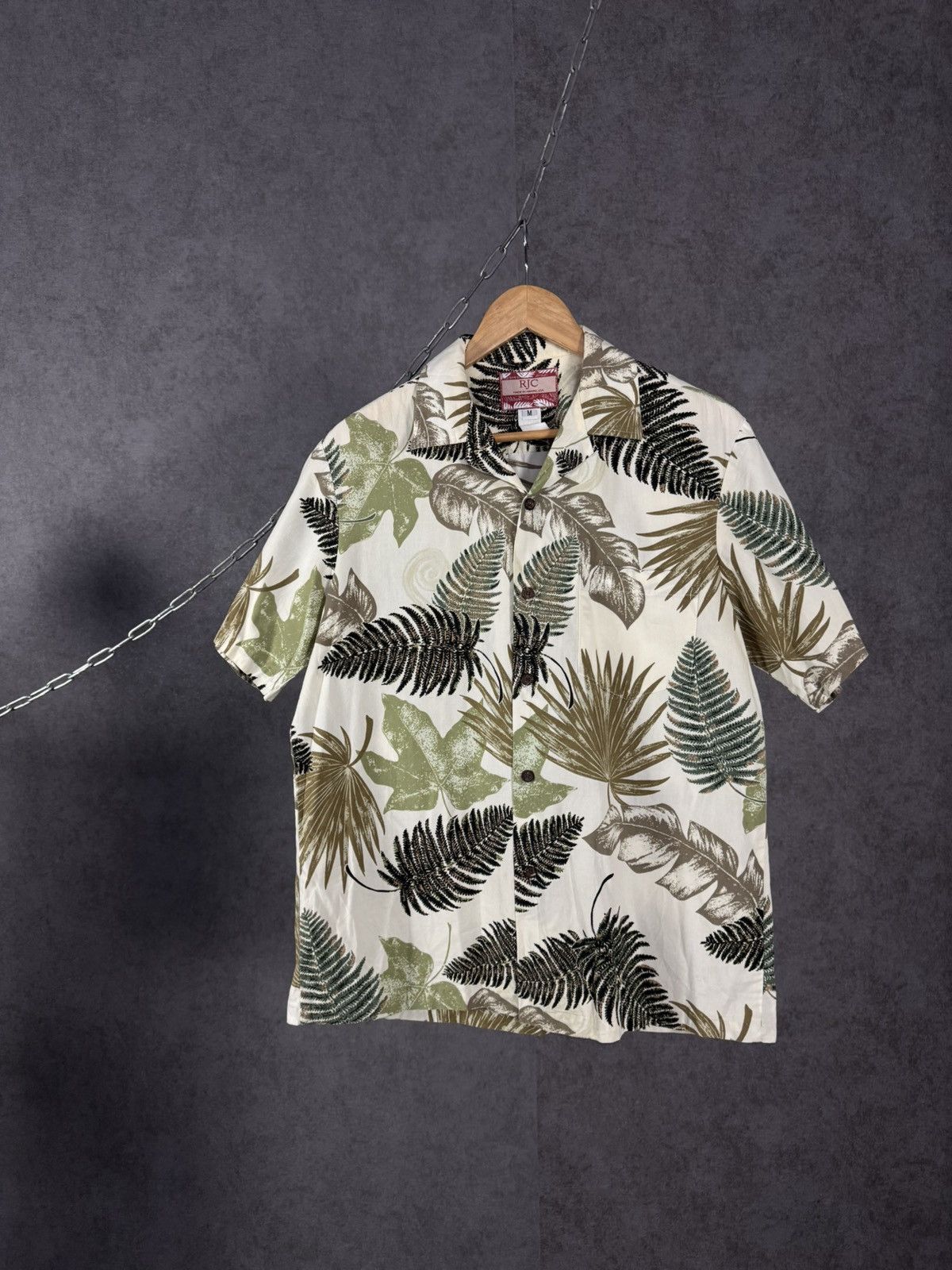 Vintage Hawaiian crazy art vinatge made in USA shirt Size US M / EU 48-50 / 2 - 1 Thumbnail