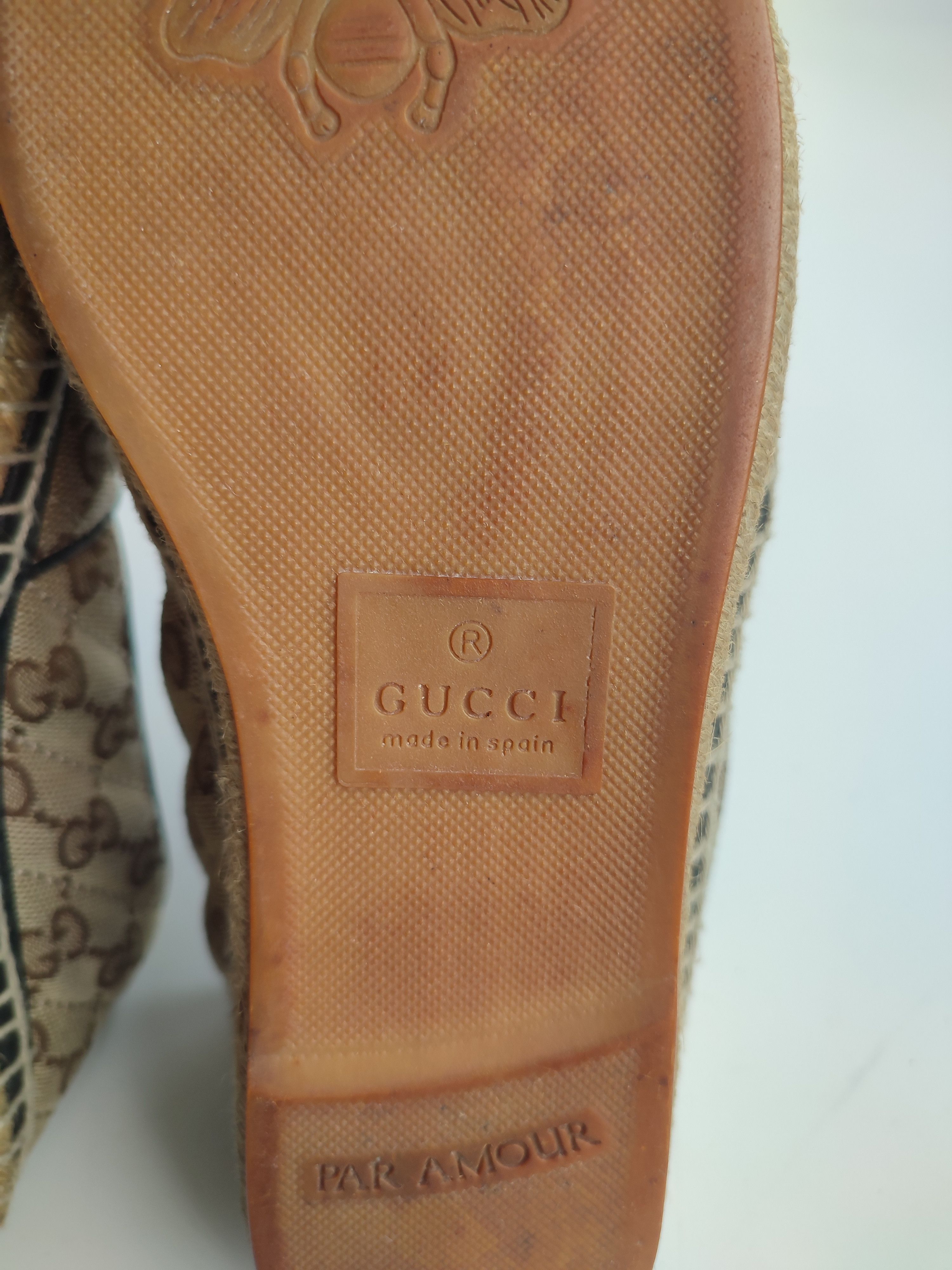 Gucci Authentic Gucci espadrilles women size 38 loafers Size US 8 / IT 38 - 2 Thumbnail