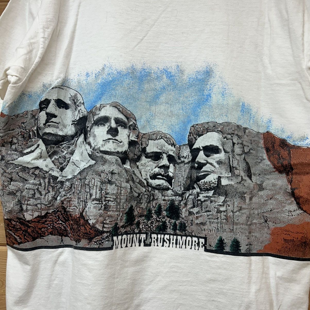 Vintage Vintage 90s Mount Rushmore Nature Destination T Shirt Size US L / EU 52-54 / 3 - 4 Thumbnail