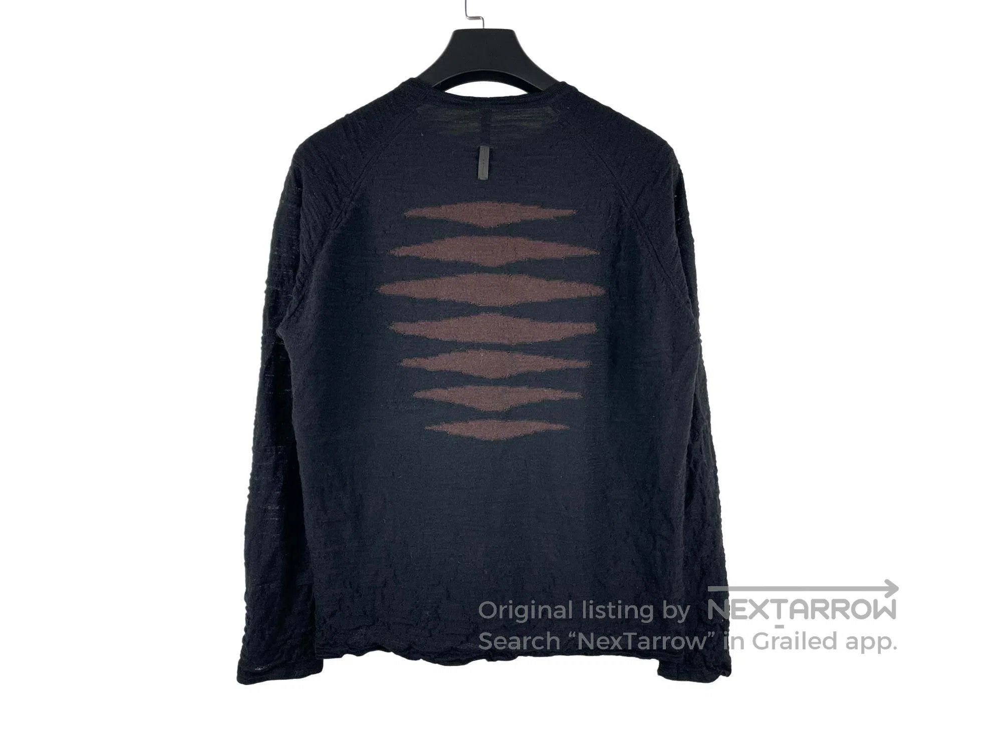 _J.L-A.L_ _J.L-A.L_ Black Textured Knit Top Size US L / EU 52-54 / 3 - 2 Thumbnail
