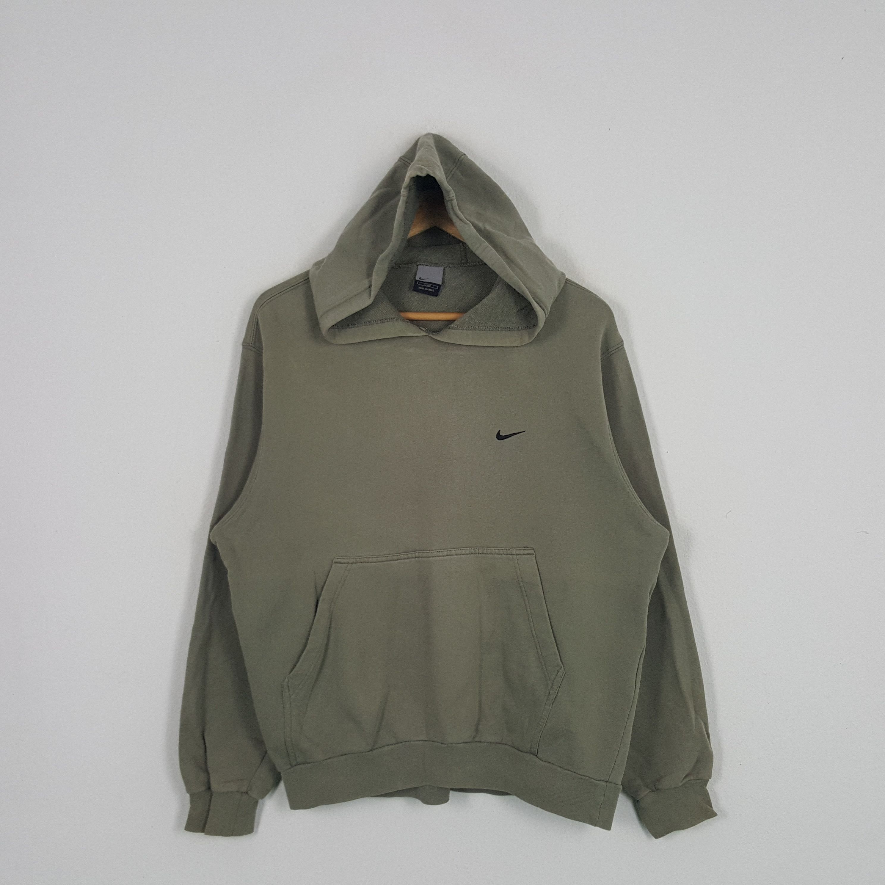 Nike × Vintage Vintage Nike Small Swoosh Sport Style Hoodies Size US L / EU 52-54 / 3 - 1 Thumbnail