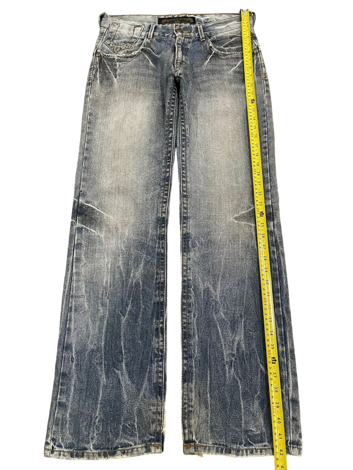 KMRii Vintage Japanese Brand Blue Wash Style Baggy Jeans Size US 32 / EU 48 - 11 Thumbnail