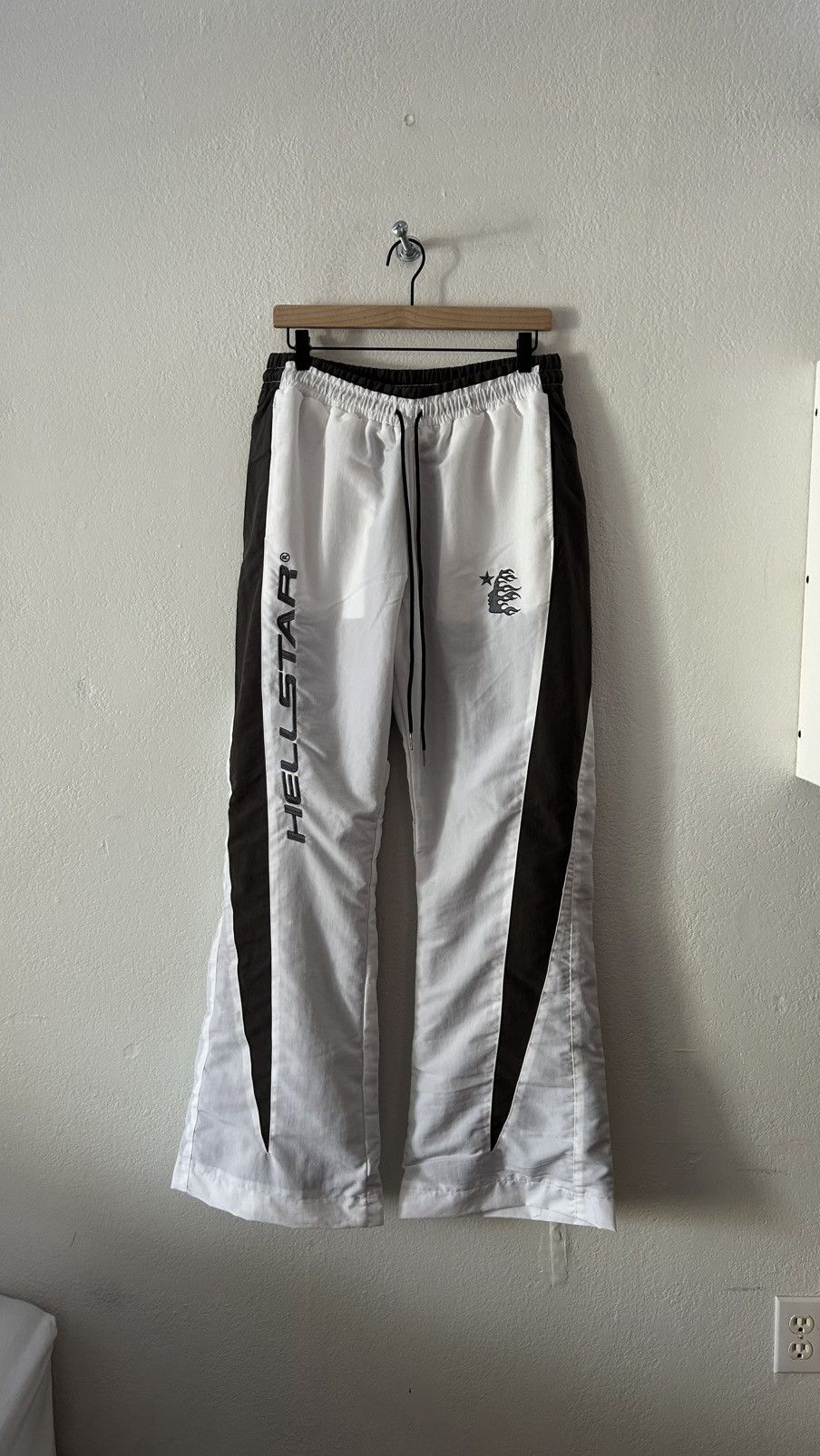 Hellstar White Track Pants