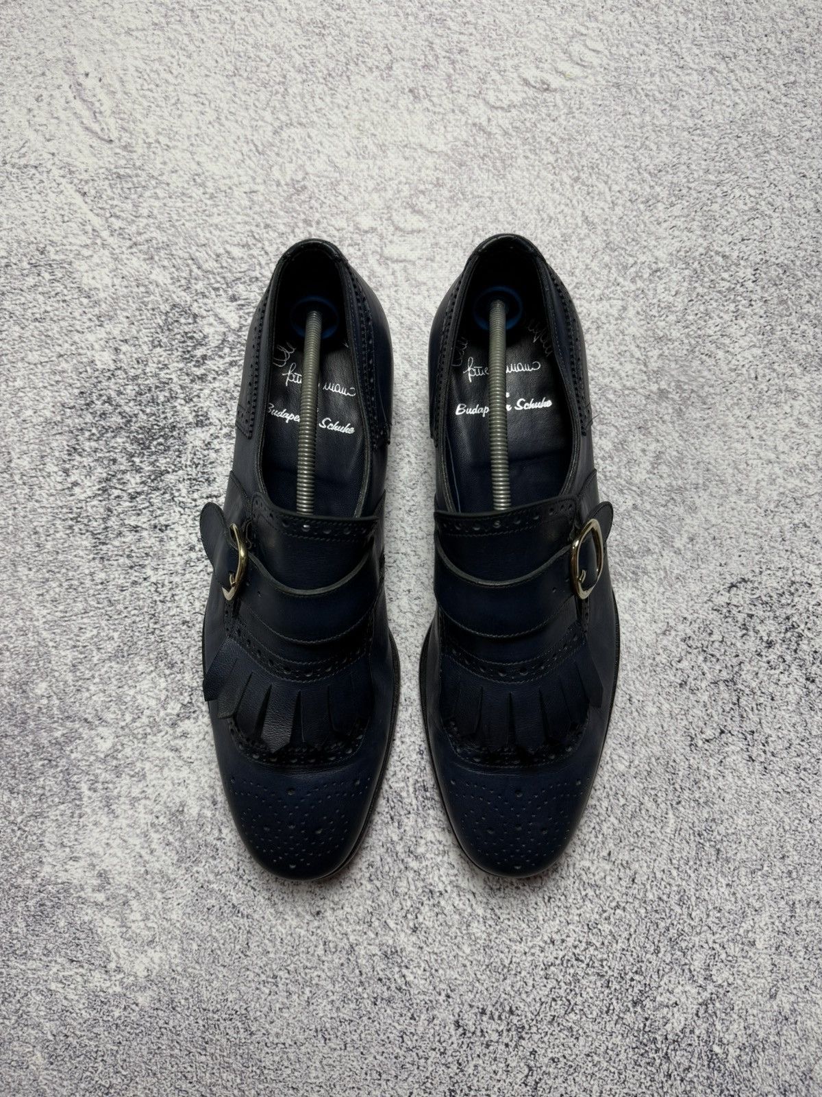 Santoni Santoni Loafers Formal Leather Shoes Boots Luxury Style Rare Size US 7 / EU 40 - 8 Thumbnail