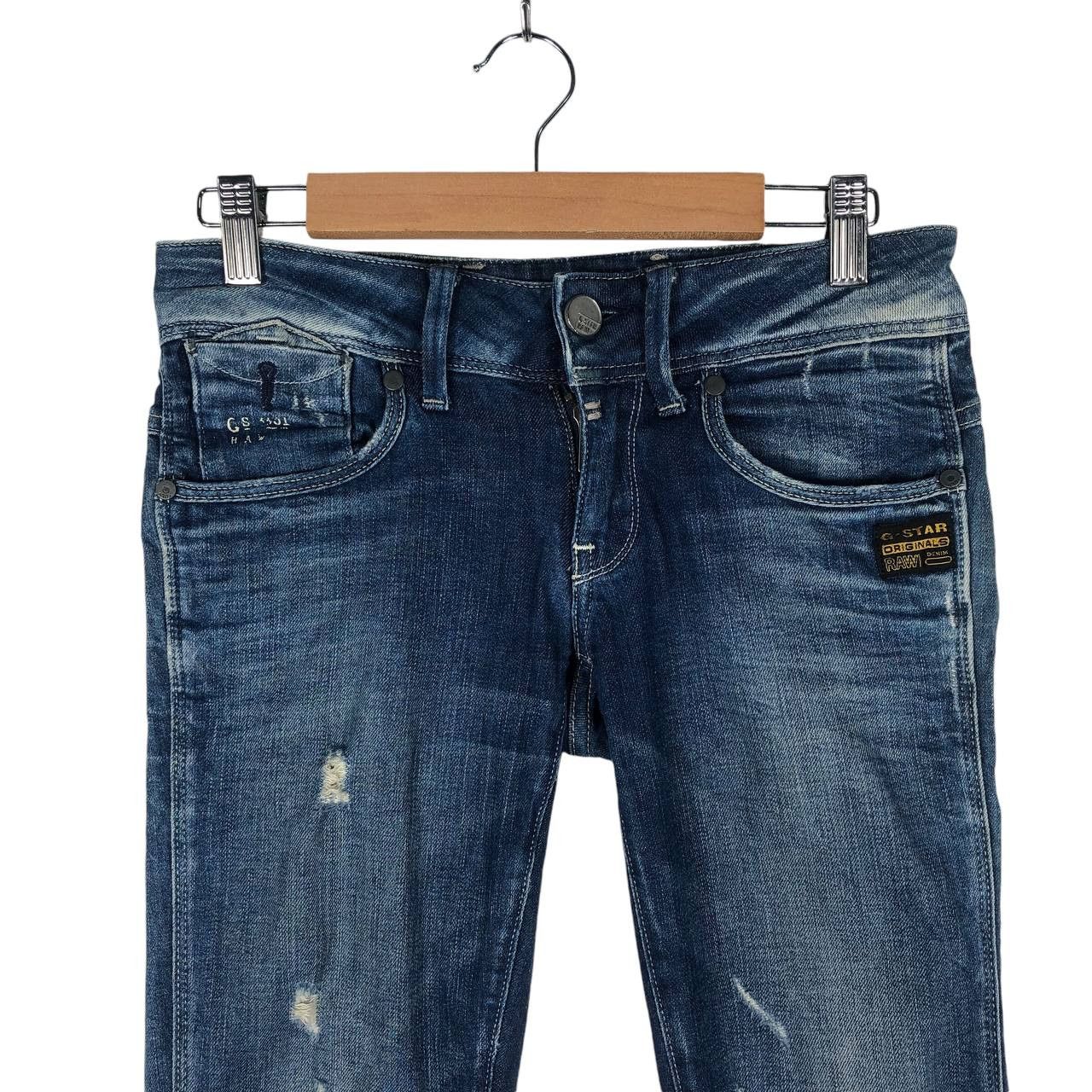 G-Star Vintage G-Star Raw 3301 Ladies Jean Skinny Tender Size 24" / US 00 / IT 34 - 2 Thumbnail