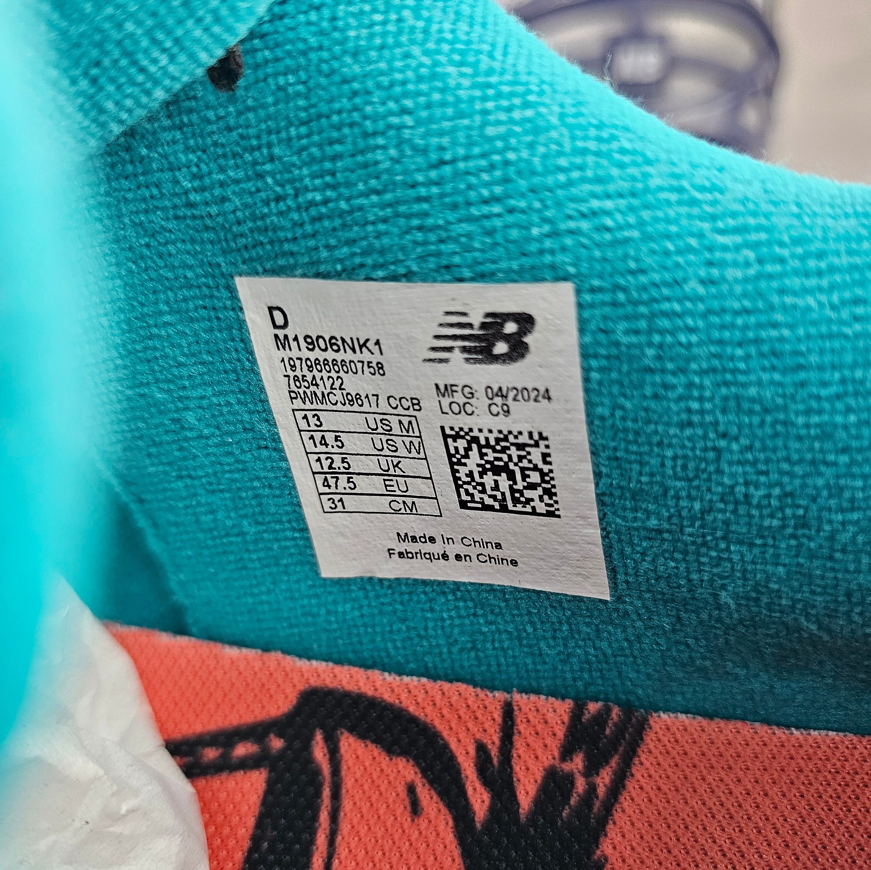 A Ma Maniere The Whitaker Group New Balance 1906U Blue Steel BRAND NEW Size US 13 / EU 46 - 10 Thumbnail