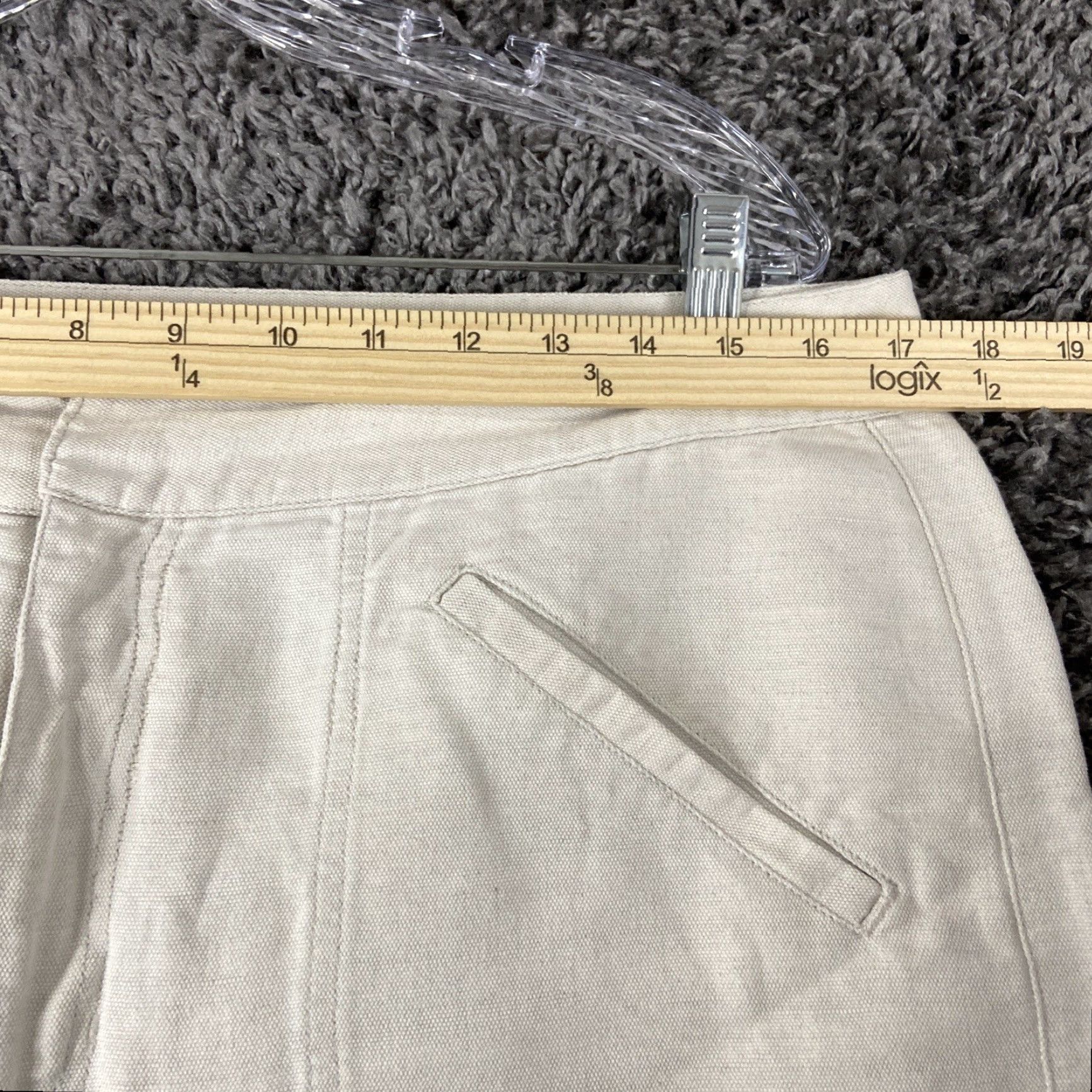 Liz Claiborne Liz Claiborne Audra White Pants Women’s 14 - Dress Pants, White, Women's, 14 Size 36" / US 14 / IT 50 - 6 Thumbnail