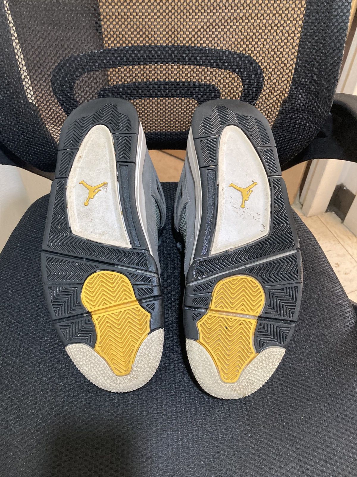 Jordan Brand Nike Air Jordan 4 Retro “Cool Grey”-Size 13, Perf Cond. Size US 13 / EU 46 - 12 Thumbnail