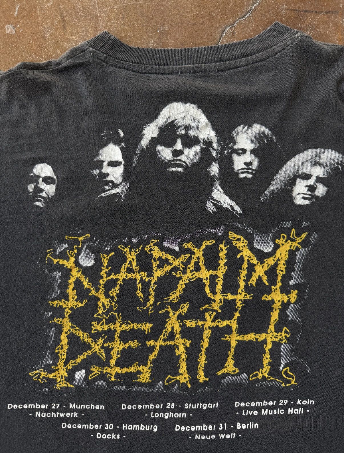 Vintage vintage 90s rare napalm death grunge euro longsleeve shirt Size US XL / EU 56 / 4 - 5 Thumbnail