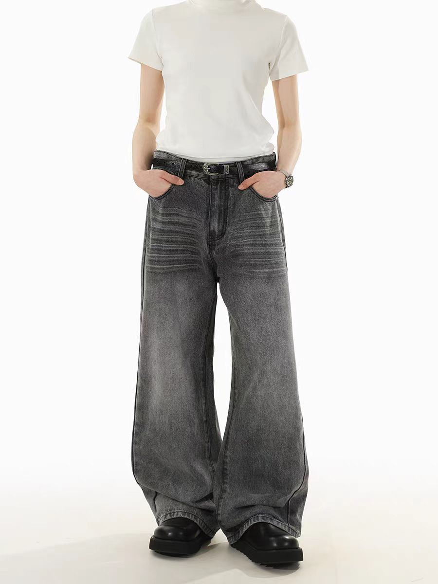 Vintage Vintage washed baggy jeans Size US 32 / EU 48 - 1 Thumbnail