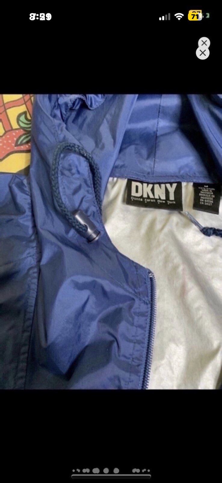 DKNY ***FINAL DROP***RARE 90s DKNY PACKABLE NYLON ANORAK M Size US M / EU 48-50 / 2 - 12 Thumbnail