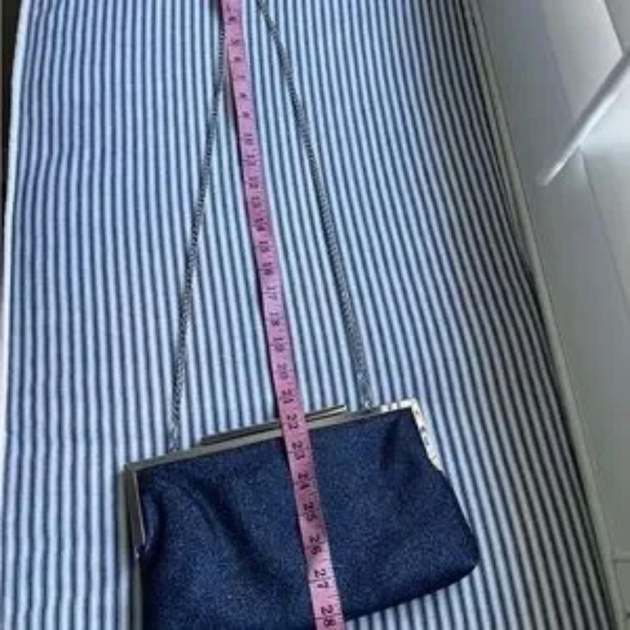 Nine West Glittered navy blue purse/clutch Size ONE SIZE - 7 Thumbnail