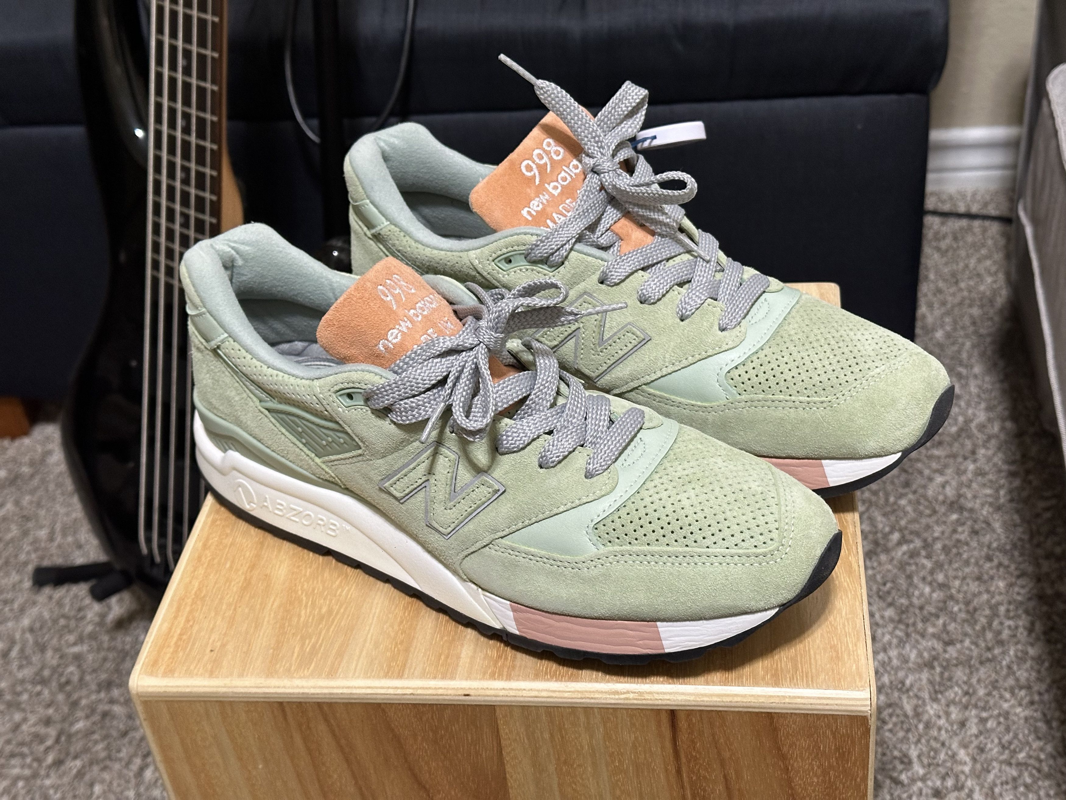 Concepts New Balance New Balance 998 x concepts Tannery Mint Grailed