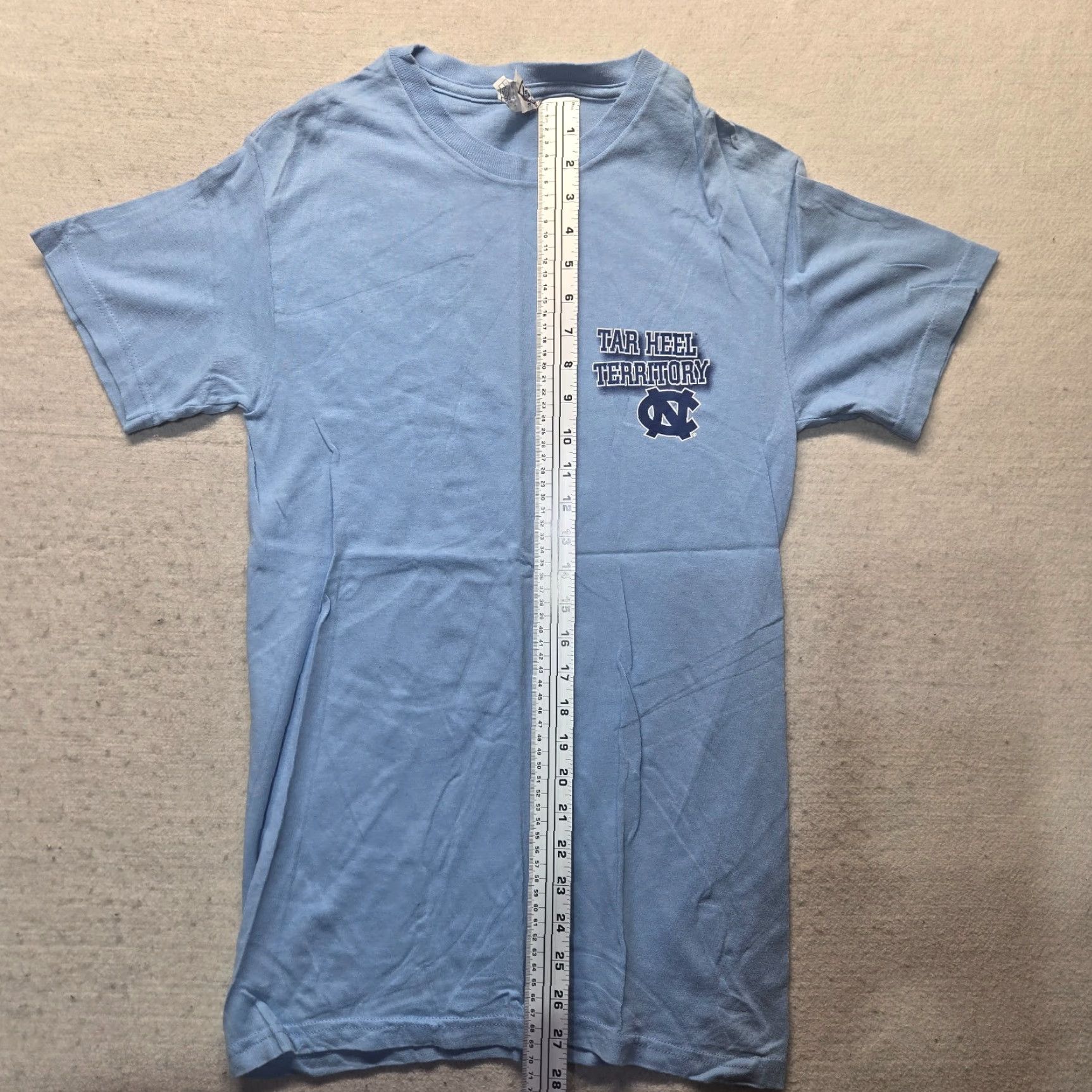 Vintage UNC Tar Heels North Carolina NC Logo Tee Shirt Short Sleeves Men's S Small Blue Logo Classic Shirt Mens S NC Tar Heels Shirt Size US S / EU 44-46 / 1 - 6 Thumbnail
