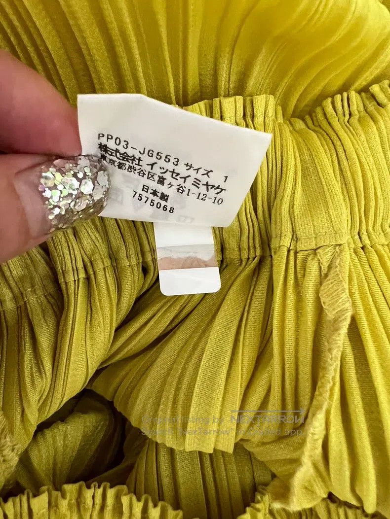 Issey Miyake Issey Miyake size:1 Petal Skirt Yellow Size 22" - 9 Thumbnail