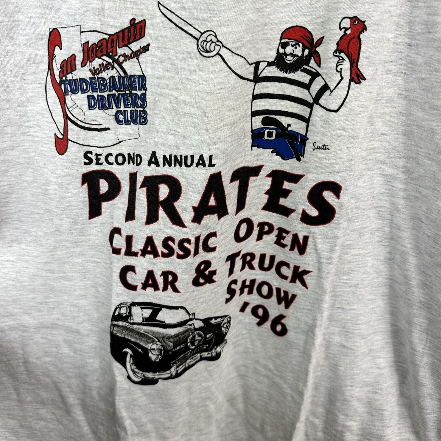 Vintage VINTAGE 1996 90s Studebaker Car Show T-shirt XL XL Shirt Mens Size US XL / EU 56 / 4 - 3 Thumbnail
