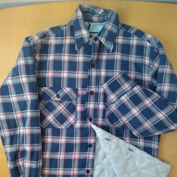 Vintage Vintage Sears Lined Flannel Button Shirt | Grailed