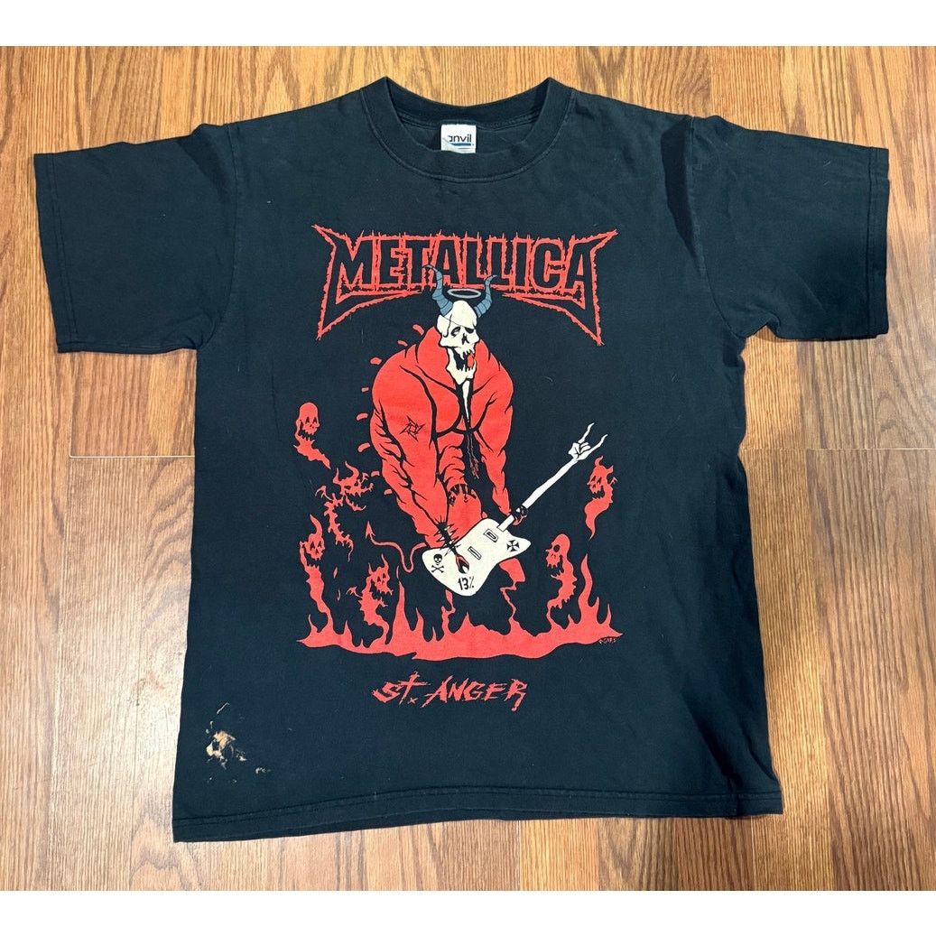 Anvil 2004 Metallica St. Anger two sided Size Medium Size US M / EU 48-50 / 2 - 1 Thumbnail