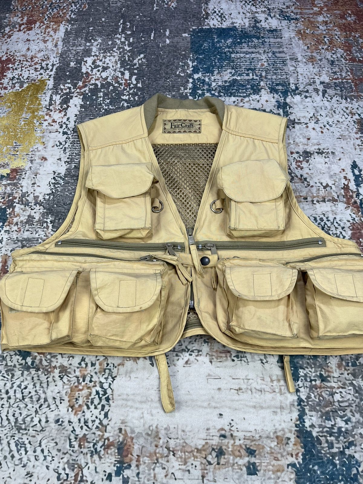 Vintage Vintage Fair Craft 3D Pocket Utility Outdoor Vest Size US M / EU 48-50 / 2 - 4 Thumbnail