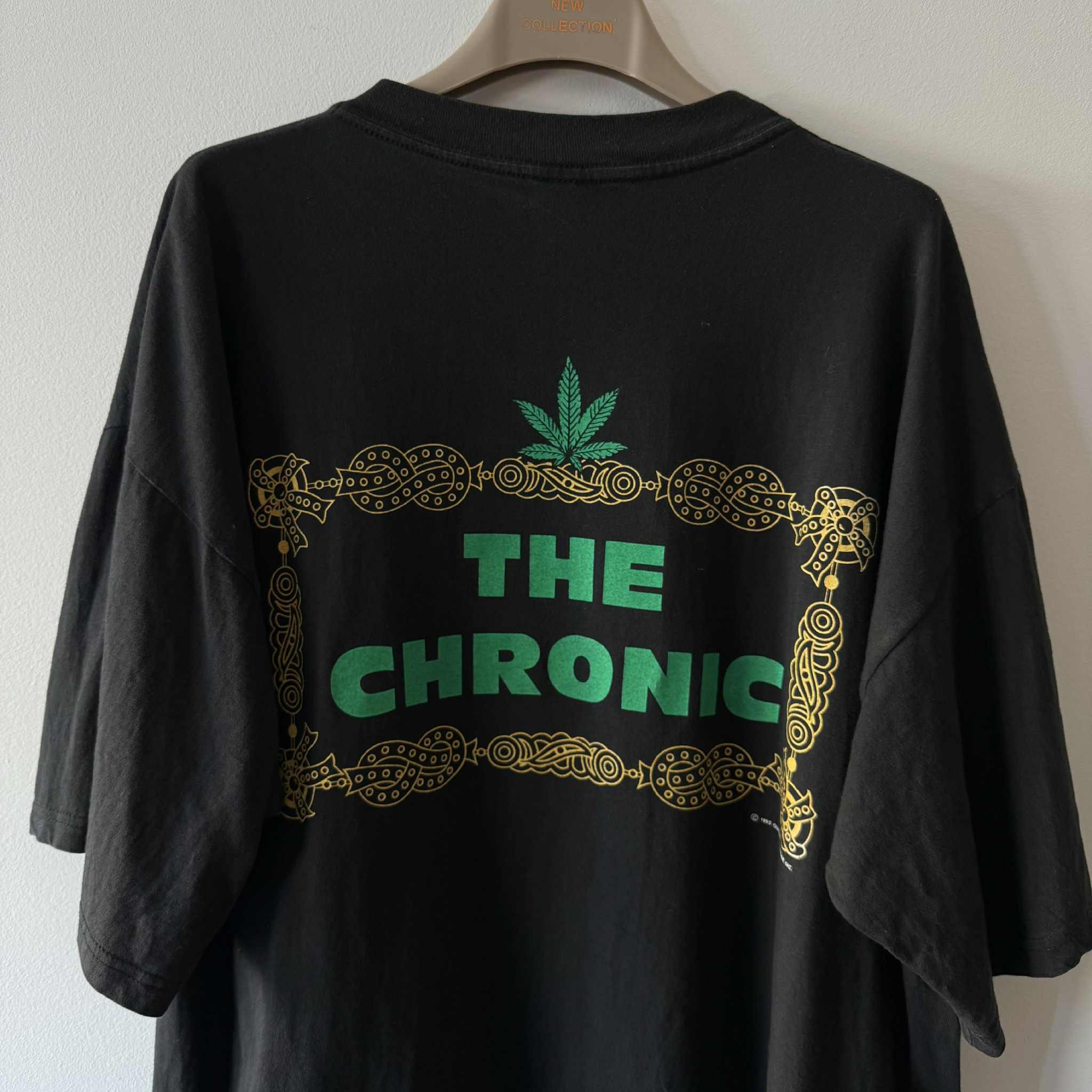 Dr. Dre Vintage Rare Dr. Dre The Chronic Collectors 1993 T-shirt 90s Size US XL / EU 56 / 4 - 5 Thumbnail