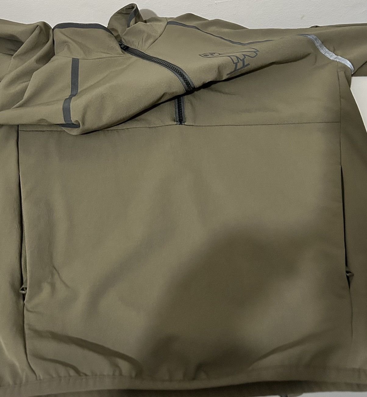 October's Very Own Octobers Very Own Green Water Proof Zipped Owl Jacket Medium Size US M / EU 48-50 / 2 - 11 Thumbnail