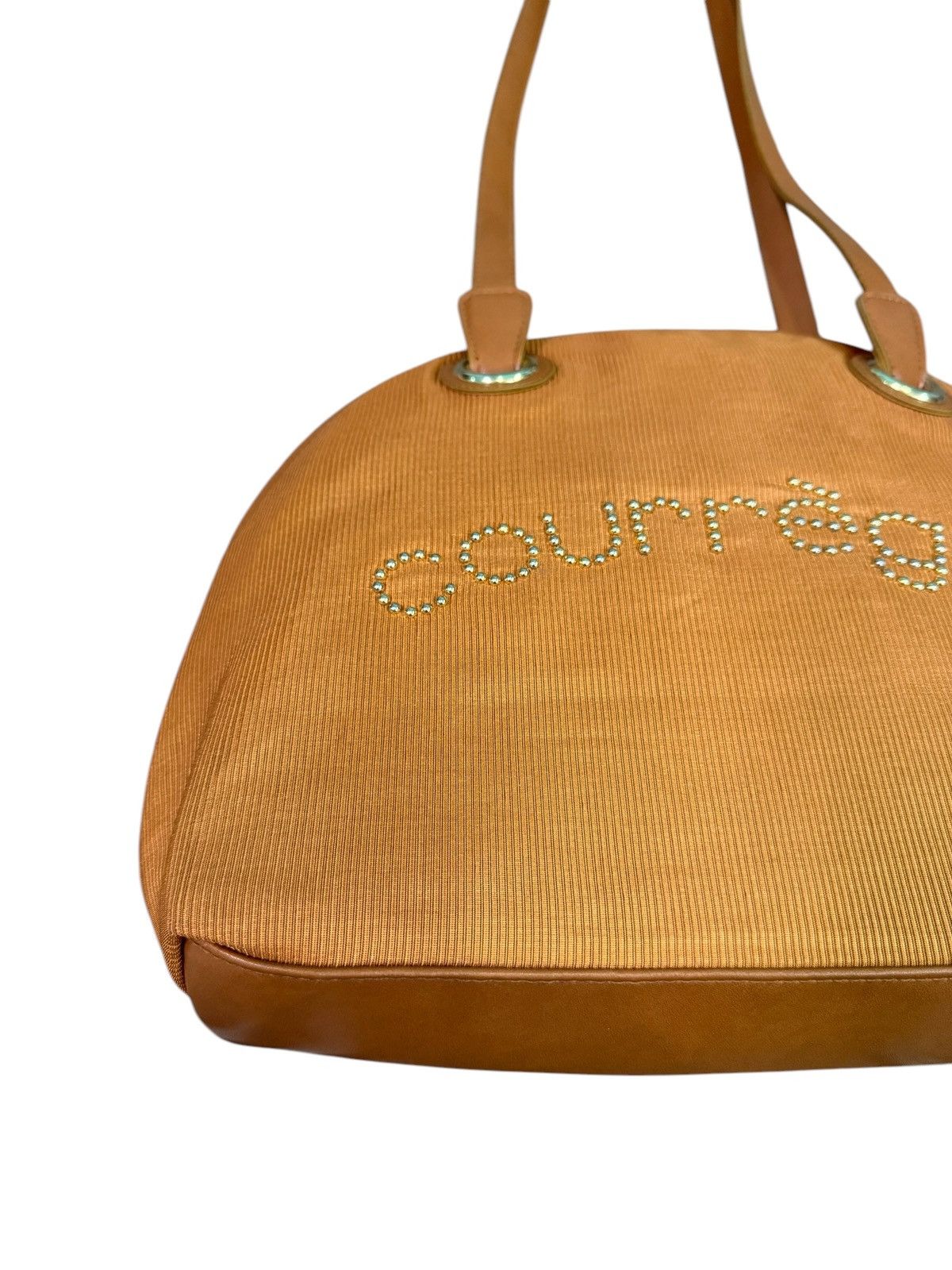 Courreges RARE VINTAGE COURREGES LOGO STUD SHOULDER BAG Size ONE SIZE - 7 Thumbnail