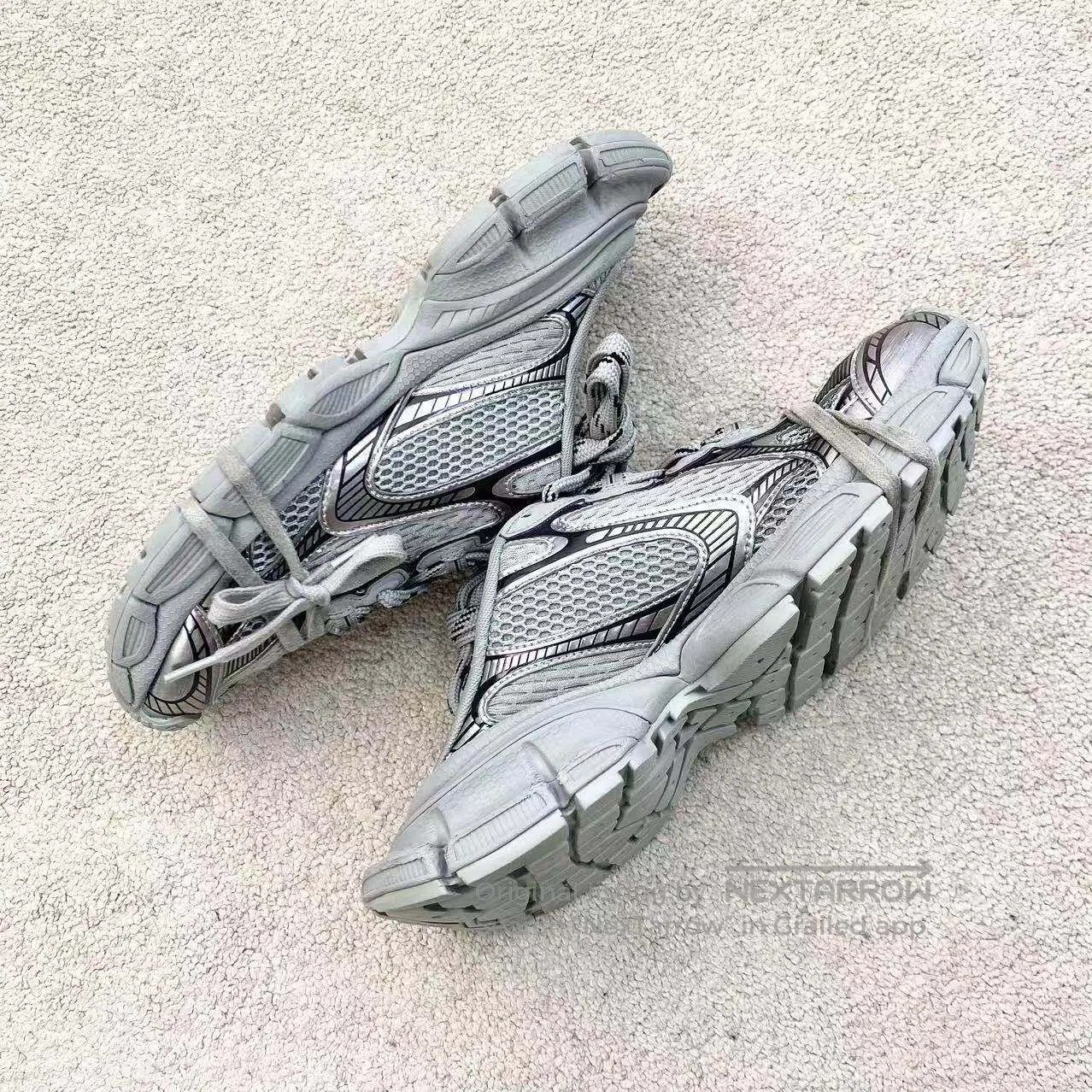 Balenciaga Balenciaga Lace-up half-flip daddy shoes| Size US 7.5 / IT 37.5 - 3 Thumbnail
