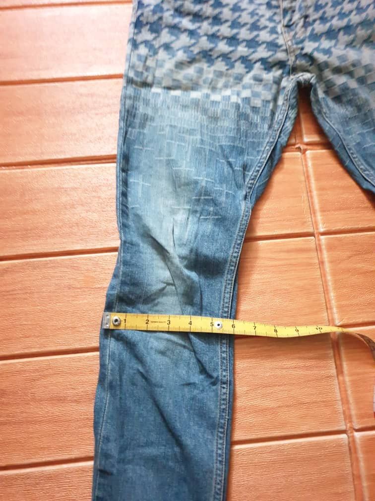 PPFM 💥Fraguais made in Japan abstract skinny jeans Size US 30 / EU 46 - 9 Thumbnail