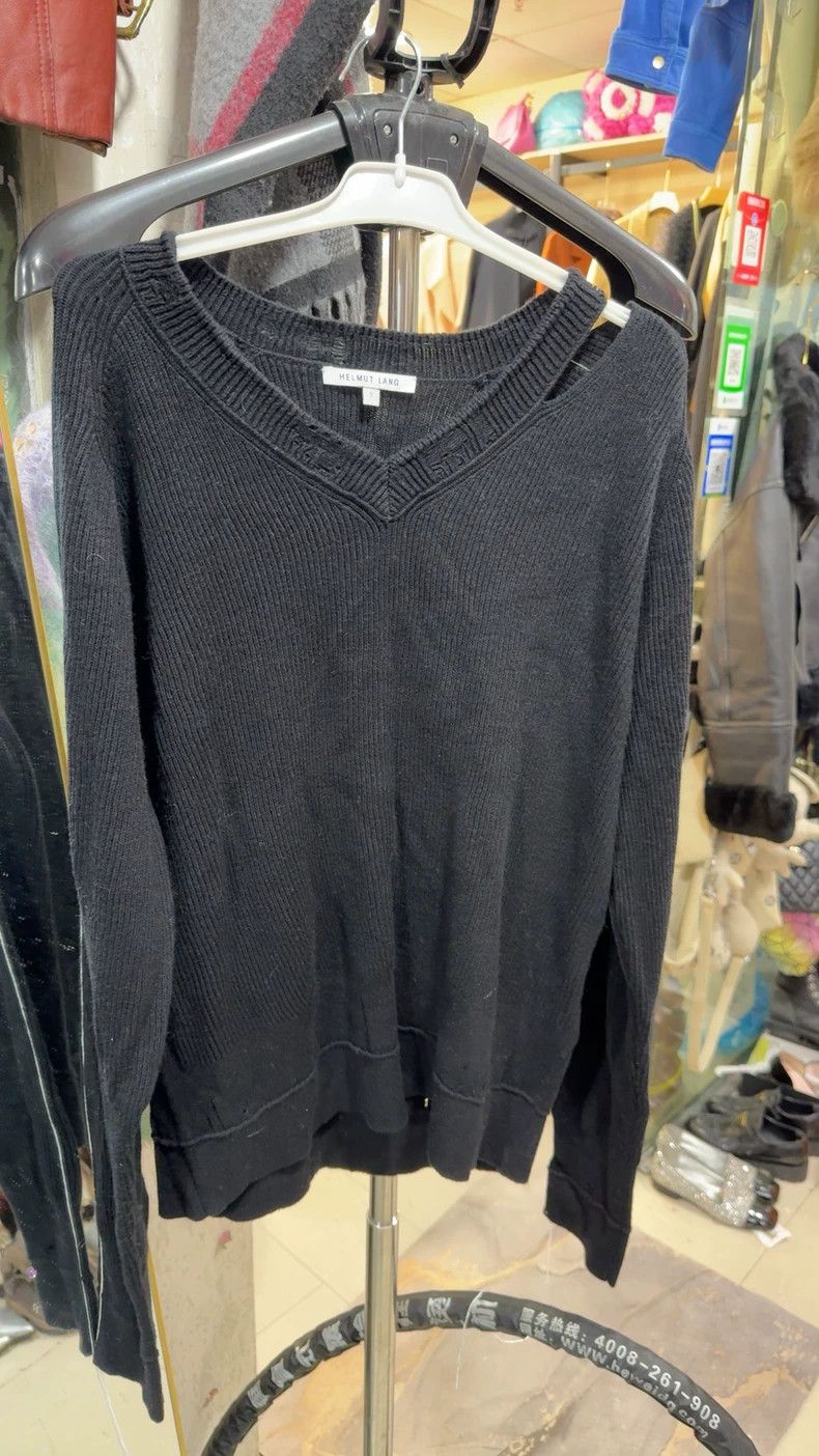 Helmut Lang HELMUT LANG Lady's wool sweater Size S / US 4 / IT 40 - 1 Thumbnail