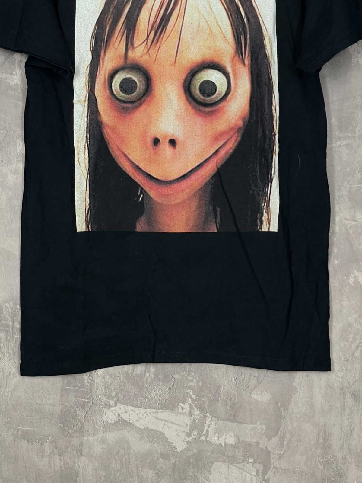 Japanese Brand × Vintage Vintage Scary Face Big Logo Y2K Momo T shirt Size US S / EU 44-46 / 1 - 5 Thumbnail