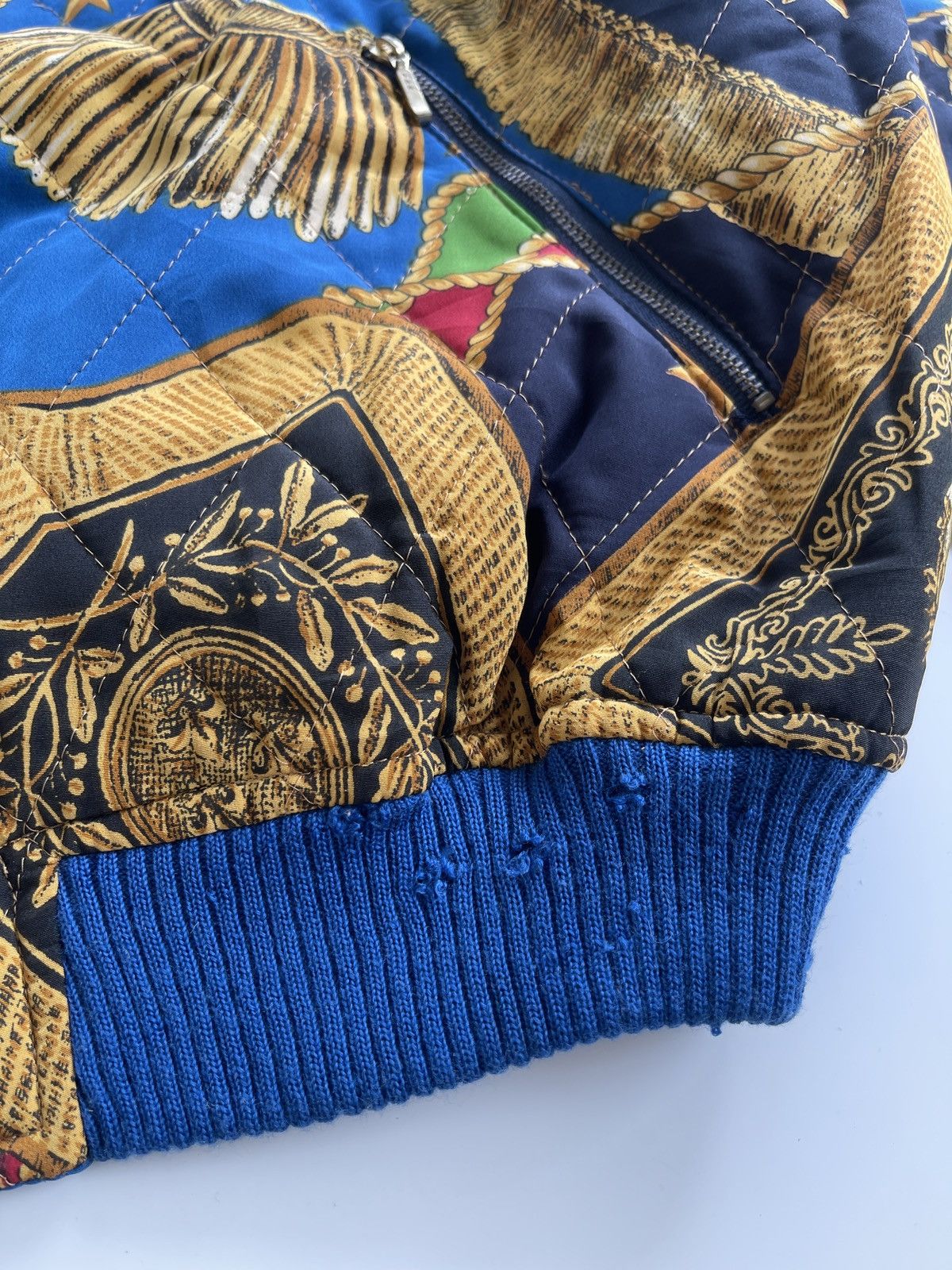Japanese Brand Vintage Chez-Lui Luxury Cropped Bomber Jacket Size US M / EU 48-50 / 2 - 9 Thumbnail