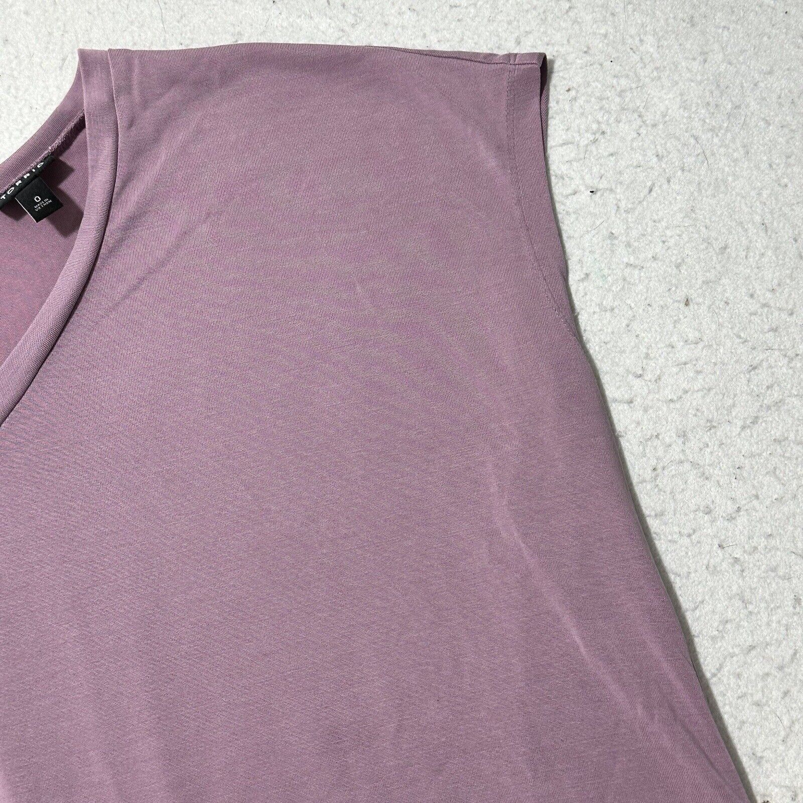 Other Torrid 0X Short Sleeve V-Neck Mauve Purple Pullover Top Size XL / US 12-14 / IT 48-50 - 4 Thumbnail