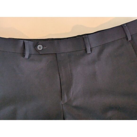 Calvin Klein Men's Black Calvin Klein Slacks Slim 36W x 29L Size US 36 / EU 52 - 3 Thumbnail