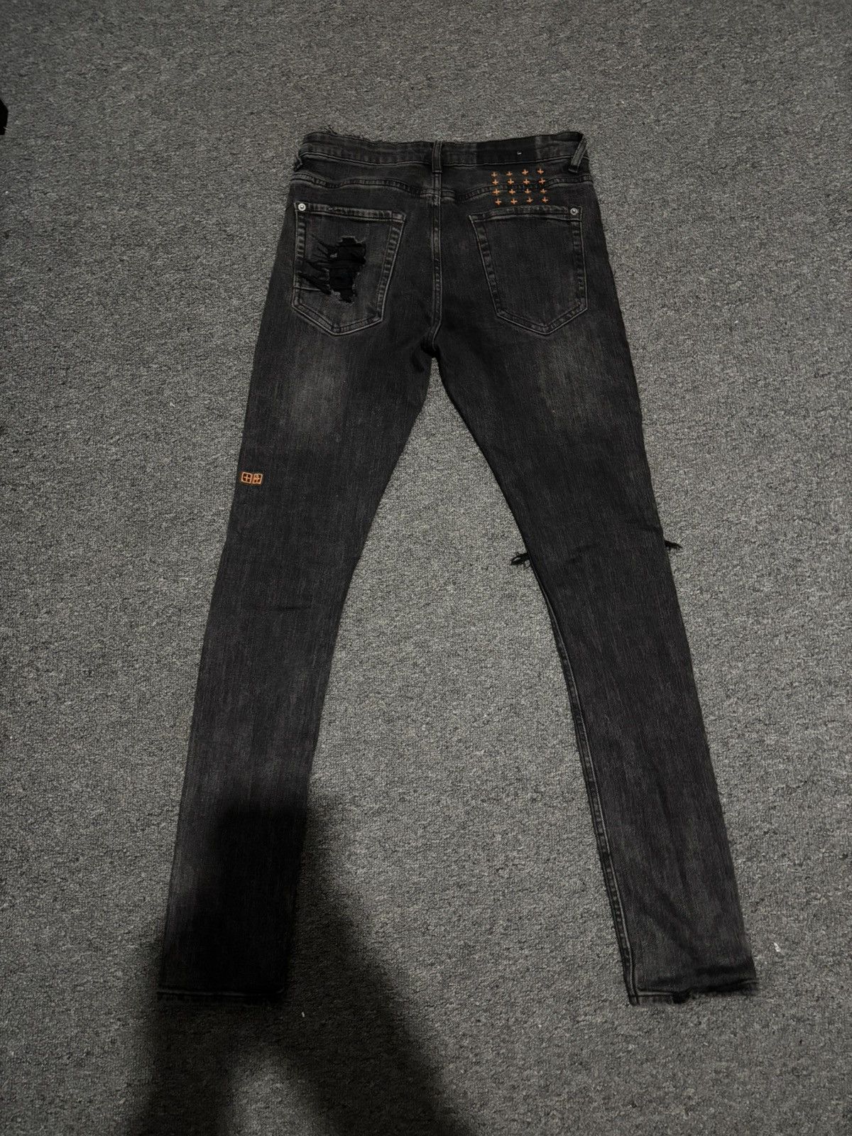 Ksubi Grey/Black Ksubi Jeans Size US 30 / EU 46 - 2 Thumbnail
