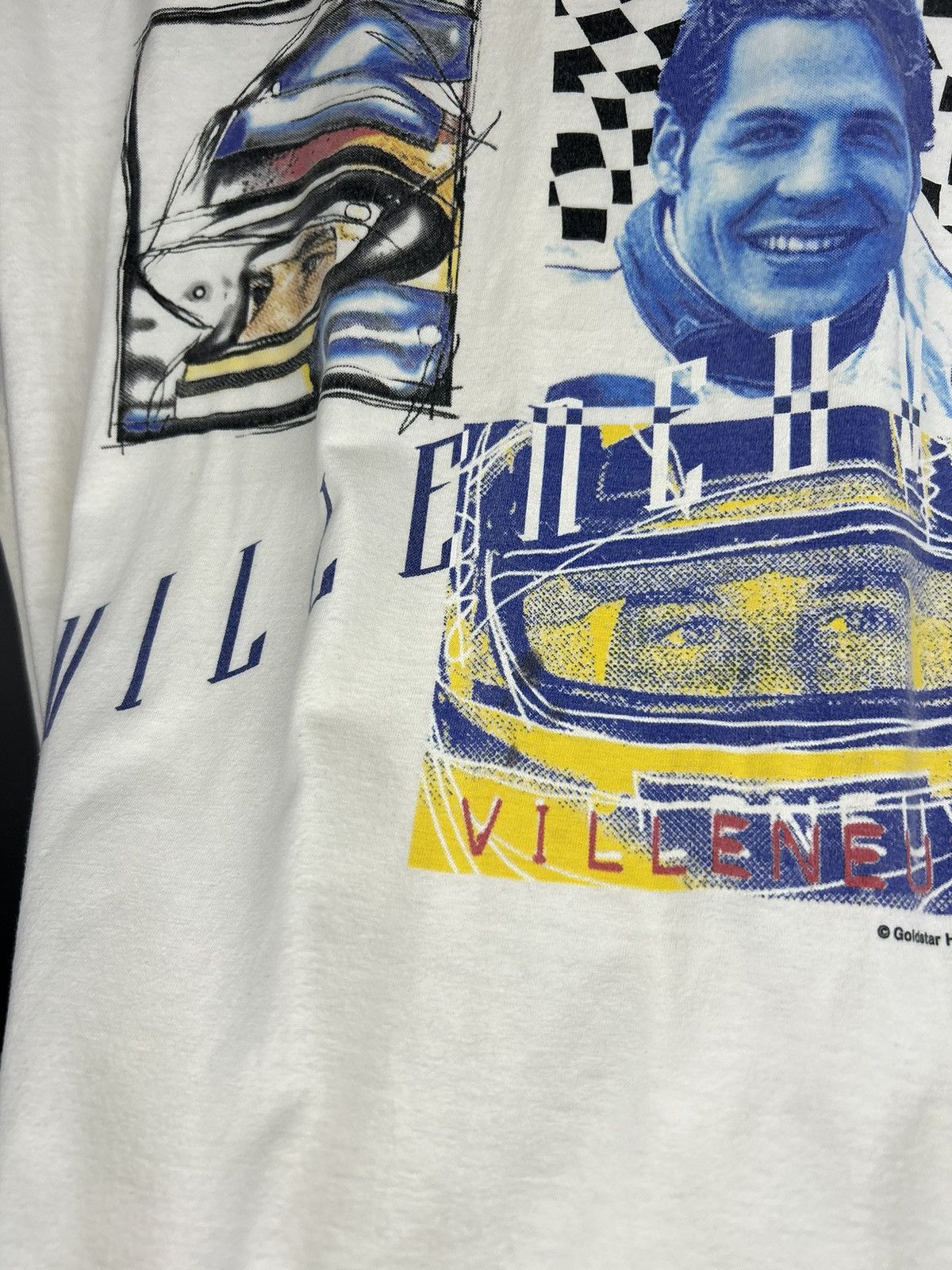 Formula 1 × Vintage Vintage Jacques Villeneuve F1 Racing T-Shirt Size US M / EU 48-50 / 2 - 17 Thumbnail