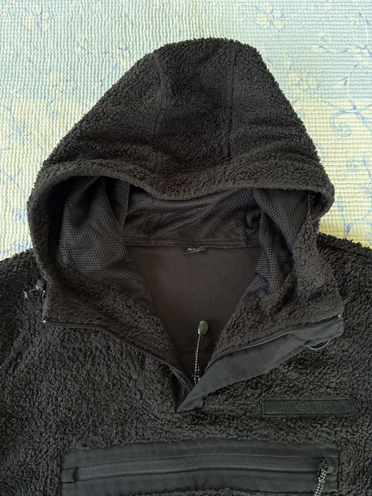 Avirex Avirex Anorak Sherpa Hoodies Jacket Size US XL / EU 56 / 4 - 5 Thumbnail