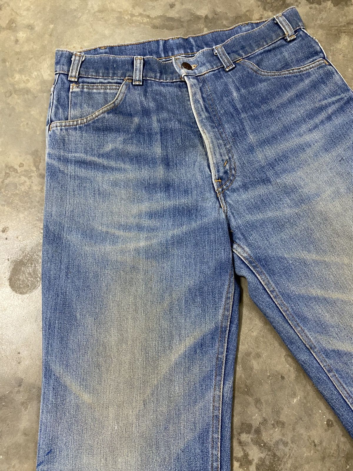 Jean × Levi's × Vintage Flare Jeans Vintage Levis Distressed Denim Boot Cut @220 Size US 32 / EU 48 - 5 Thumbnail