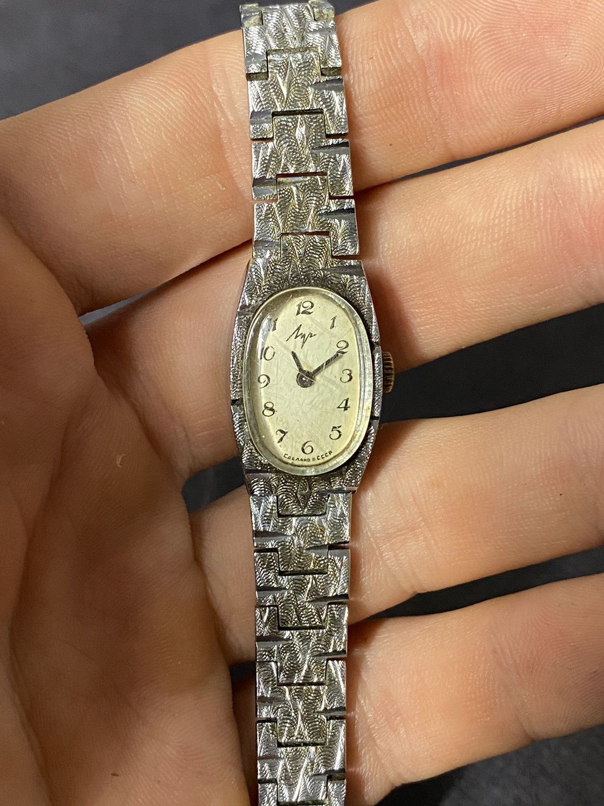 Jewelry Vintage Luch Watch, USSR, Mechanical Size ONE SIZE - 10 Thumbnail