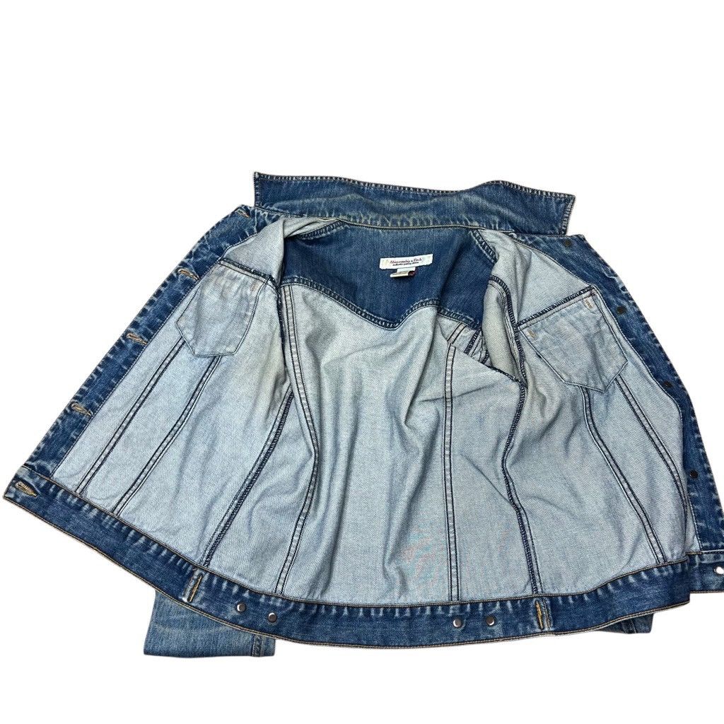 Abercrombie & Fitch × Vintage Vintage Abercrombie & Fitch Women’s Trucker Jean Jacket S Size S / US 4 / IT 40 - 9 Thumbnail