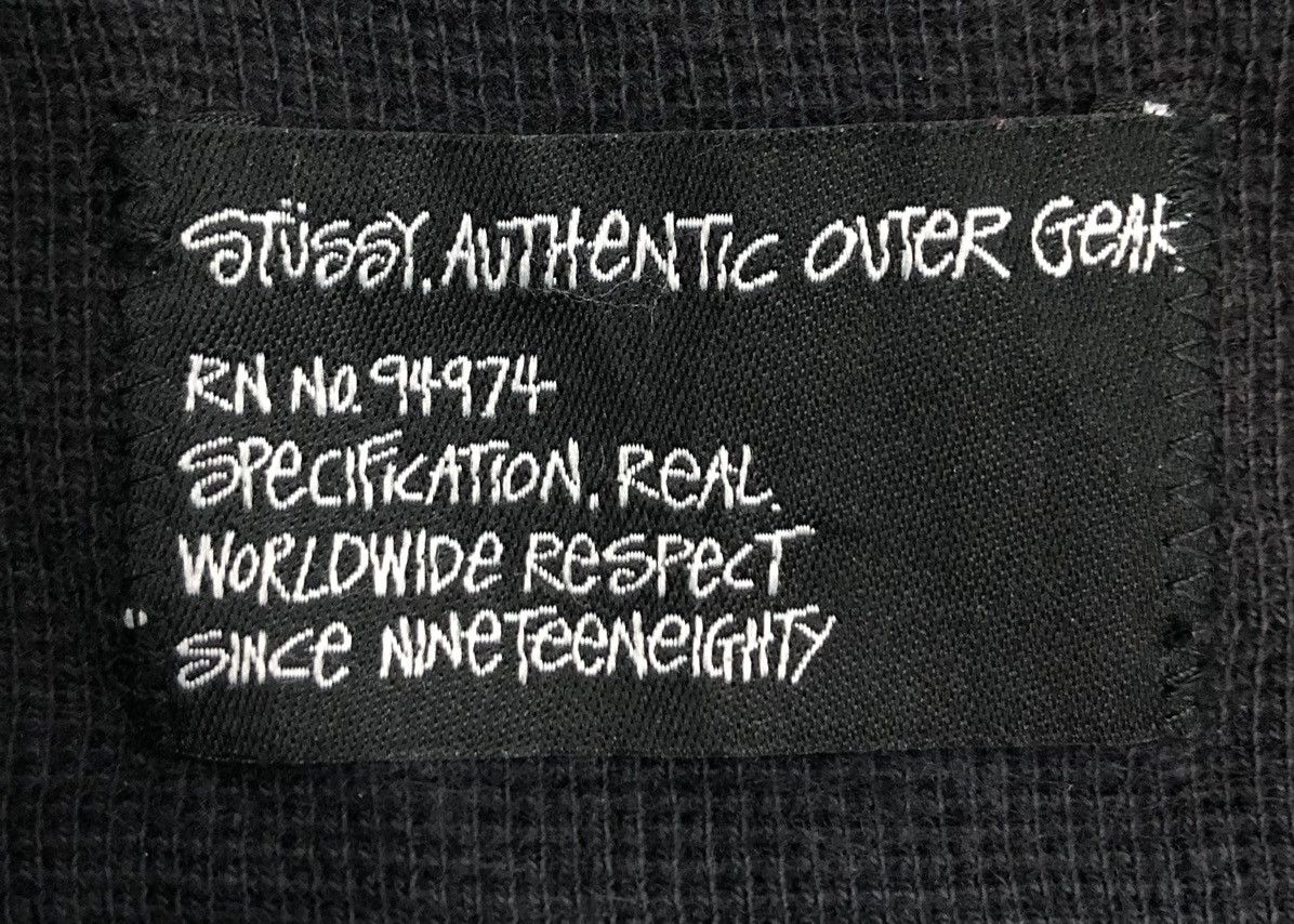 Stussy Vintage Stussy Authentic Outer Gear Jacket Hoodie Size US M / EU 48-50 / 2 - 6 Thumbnail