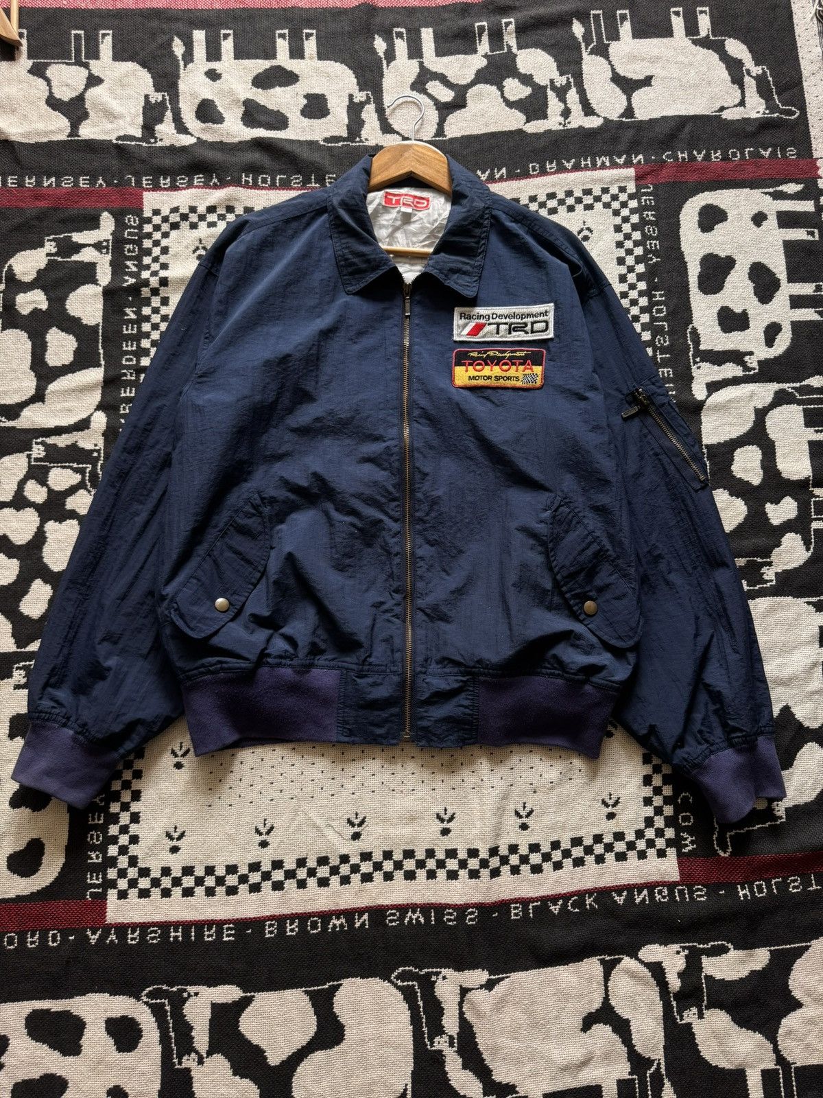 Gear for Sports VINTAGE 90s TOYOTA TRD RACING JACKET🔥 Size US L / EU 52-54 / 3 - 1 Thumbnail