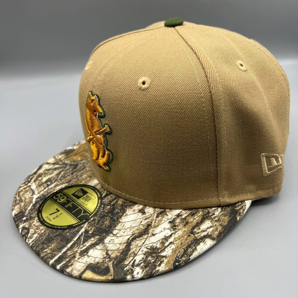New Era Chicago Cubs Hat Men 7 1/2 Realtree 59Fifty New Era Fitted Size ONE SIZE - 3 Thumbnail