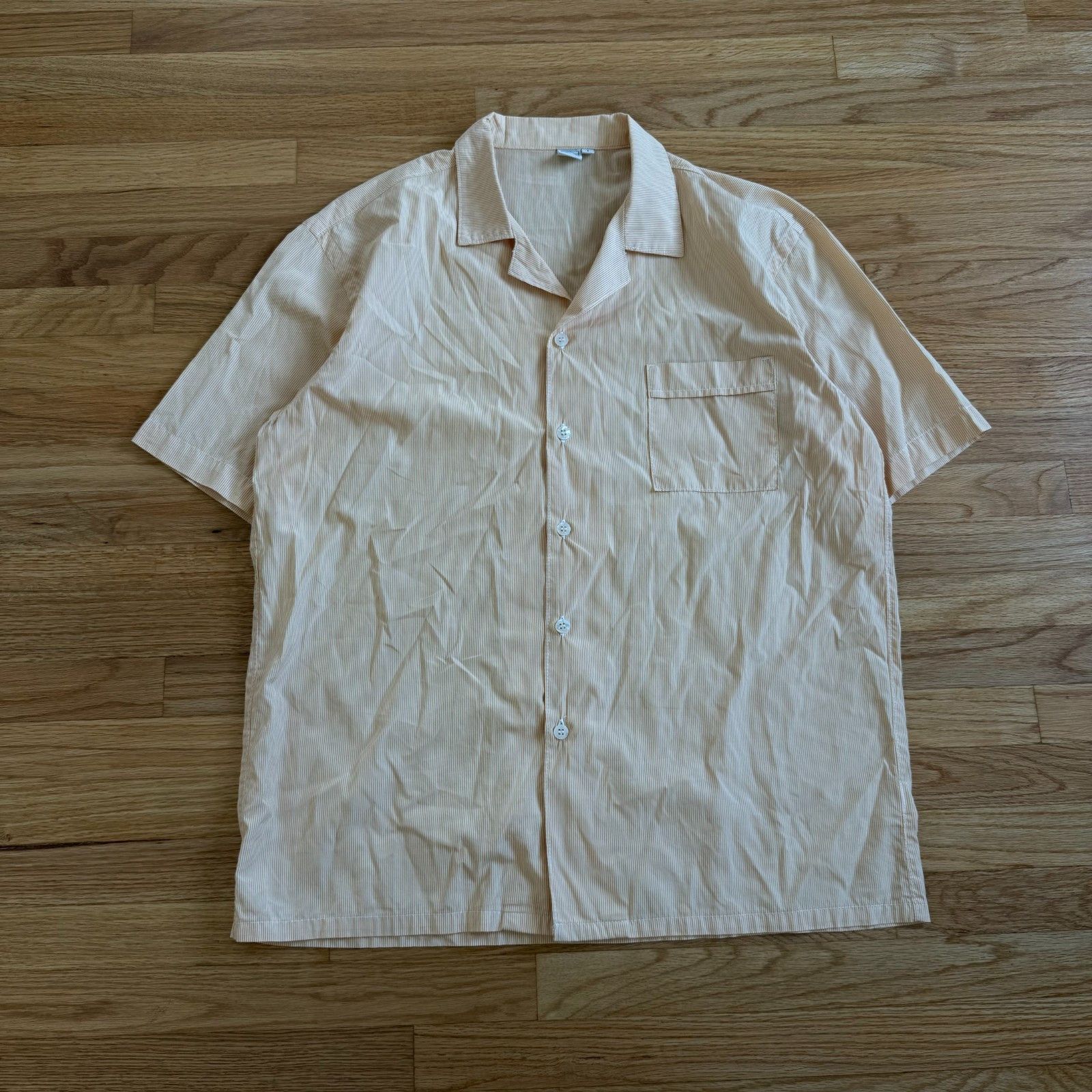 Paa Paa SS Shirt Two Yellow Micro Stripe Size US M / EU 48-50 / 2 - 2 Thumbnail