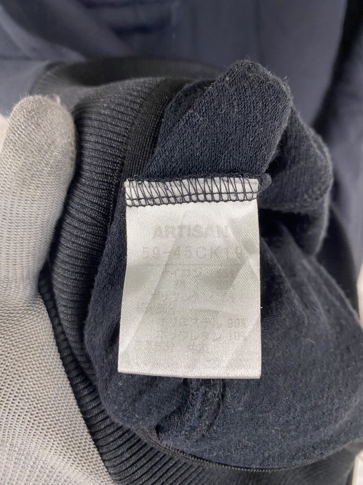 Artisan Outfitters ARTISAN Zip Hoodie Jacket Minimal Black Leather Pocket Size US M / EU 48-50 / 2 - 11 Thumbnail