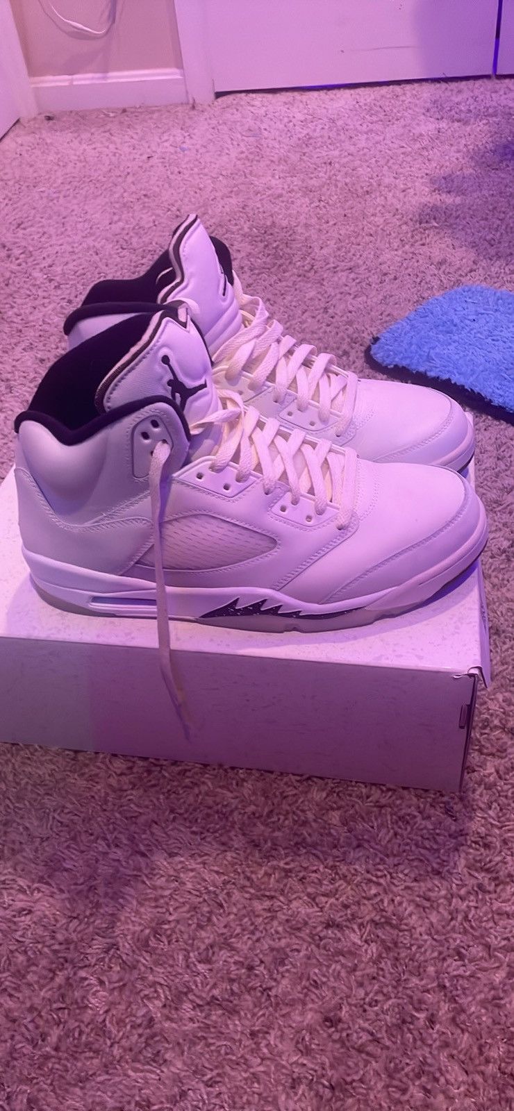 Jordan Brand Jordan 5 Retro SE sail Size US 11.5 / EU 44-45 - 4 Thumbnail